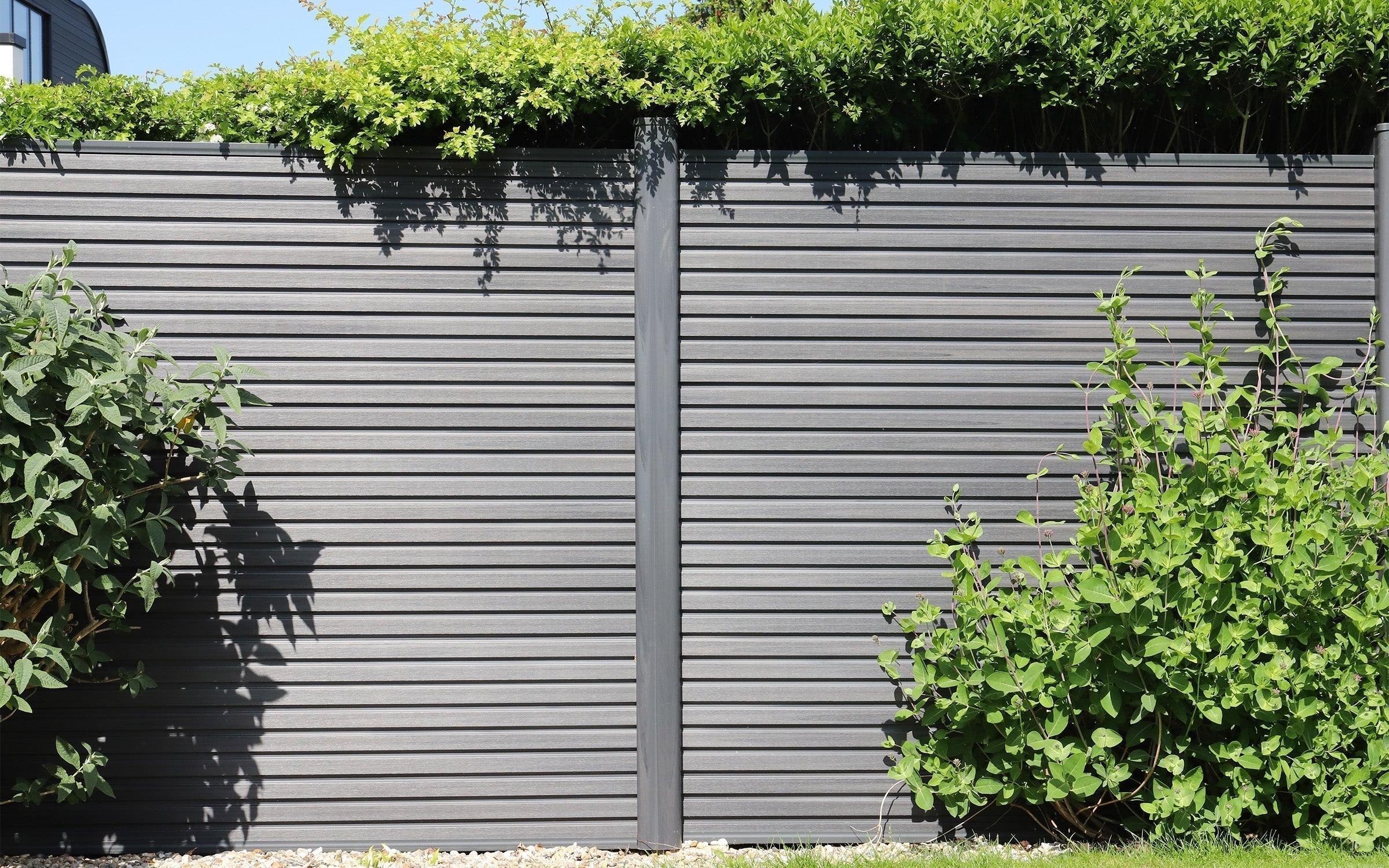 composite garden fencing