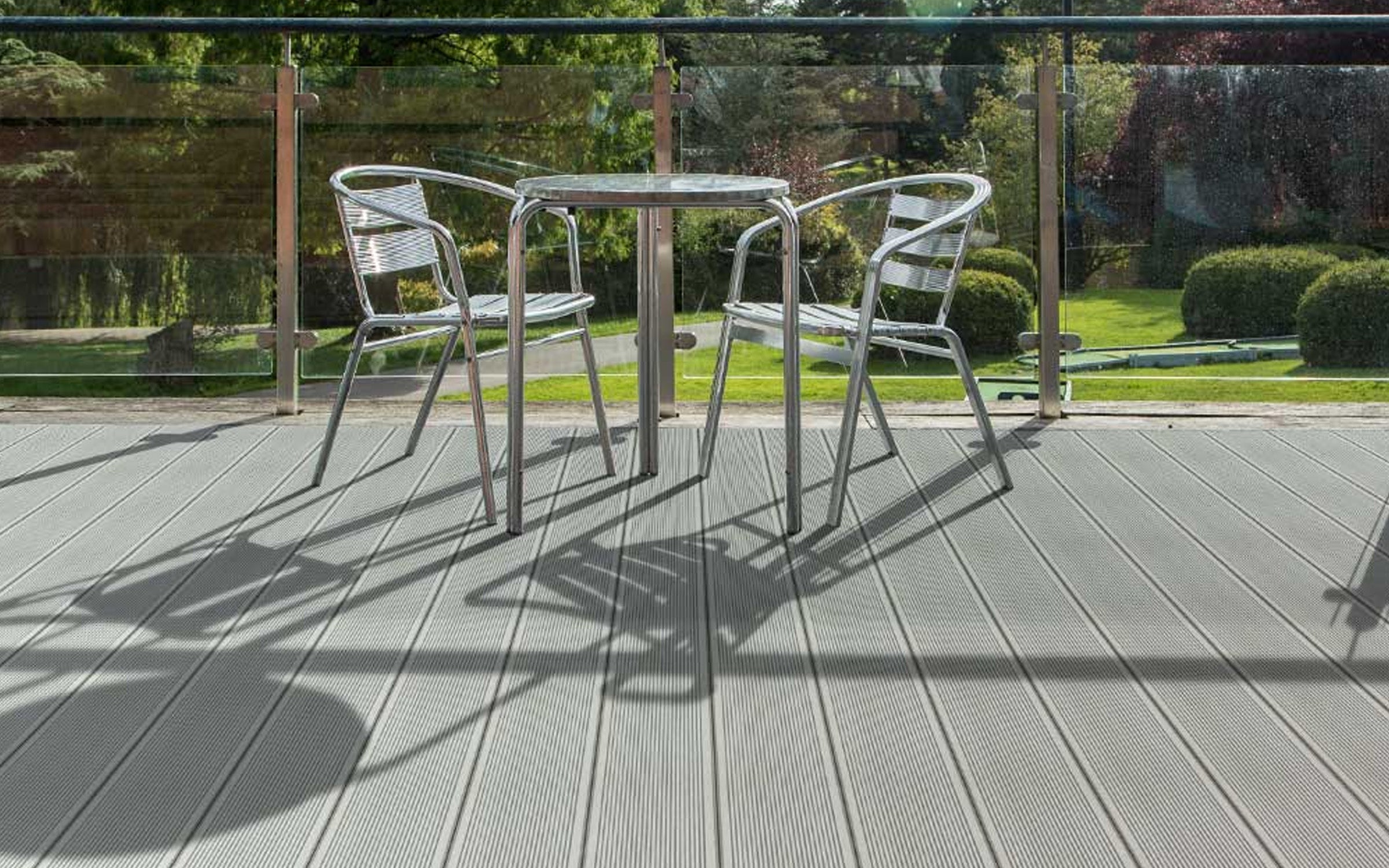 crewe pavilion grey composite decking