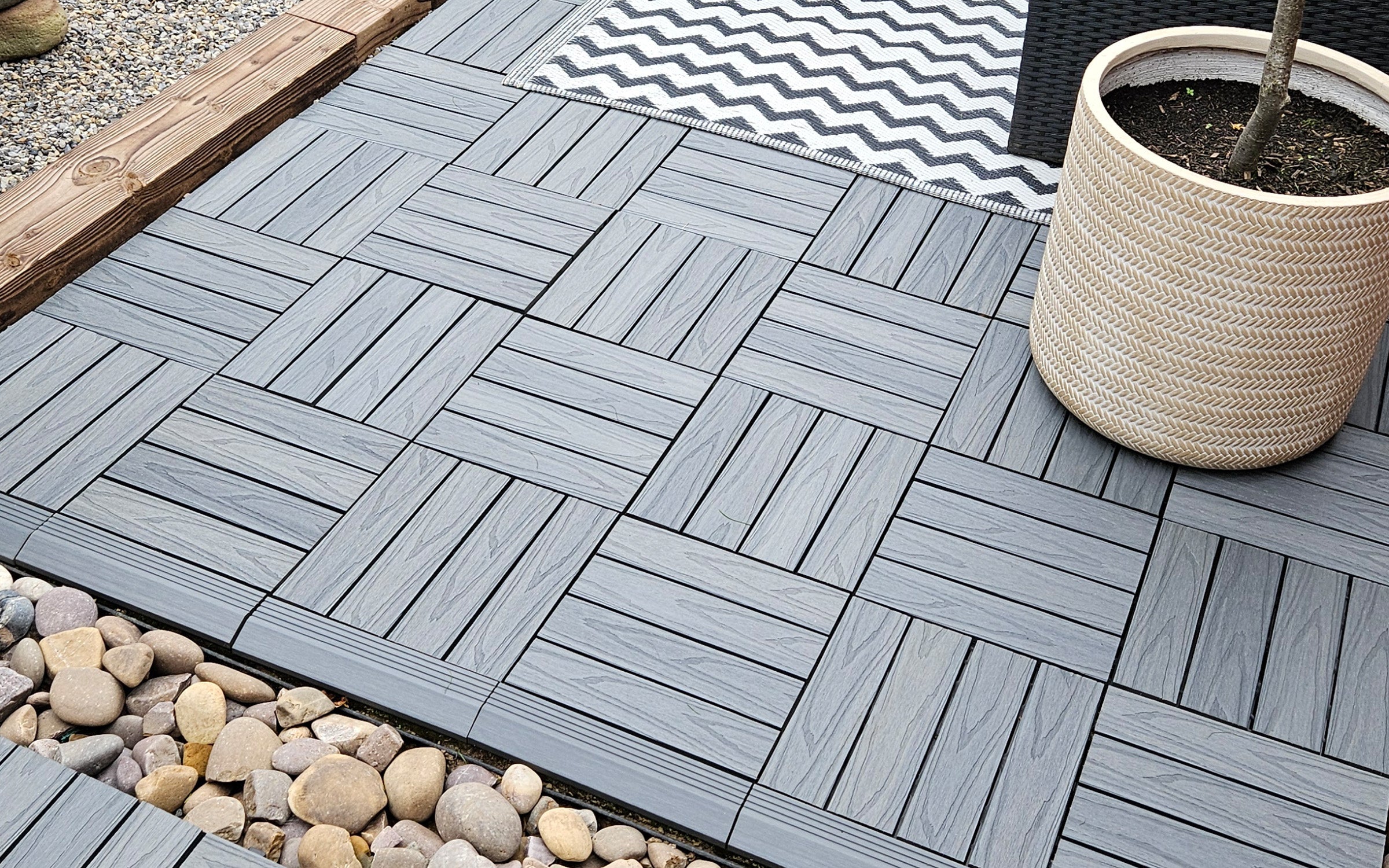 How To Install Composite Deck Tiles