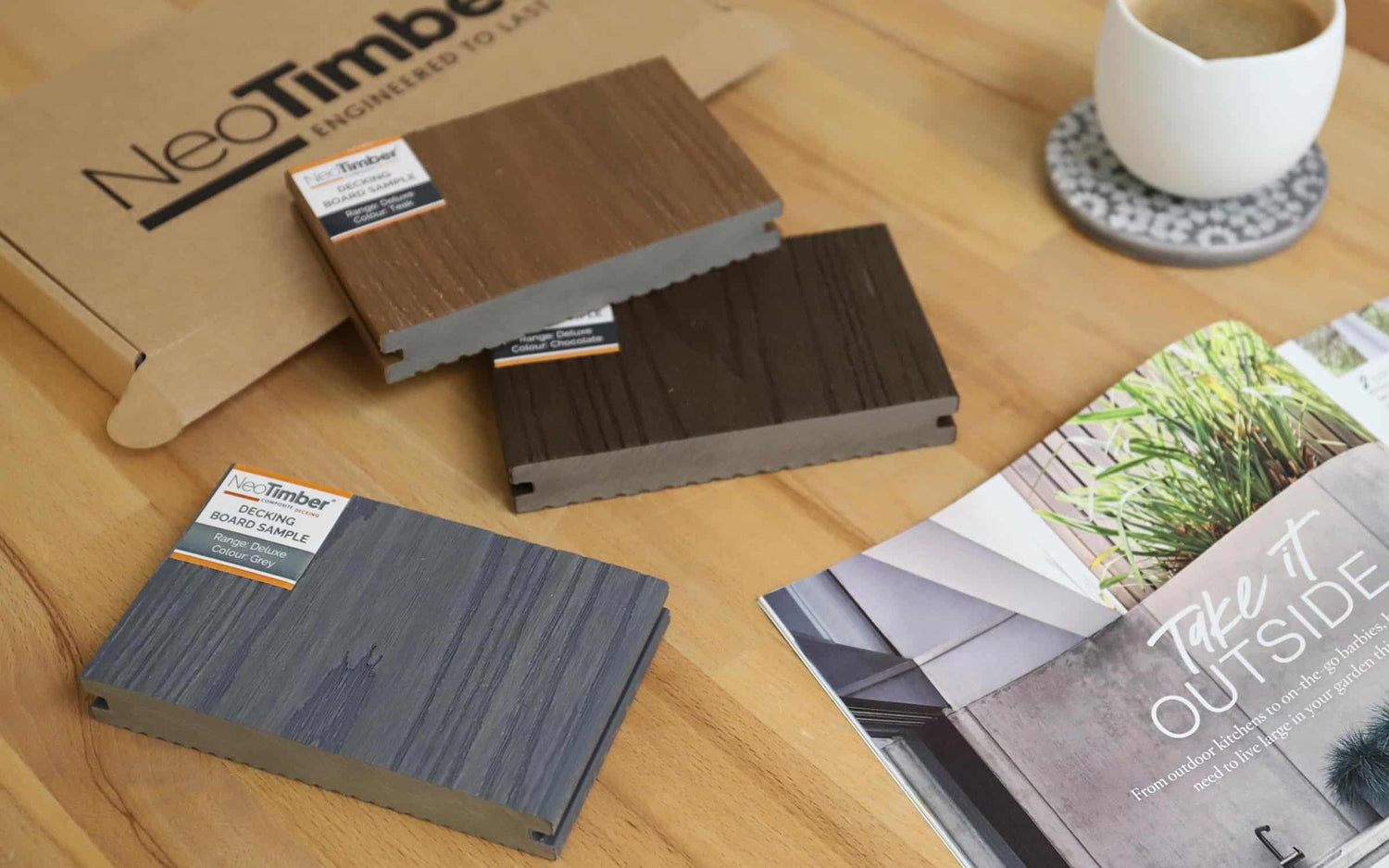 composite decking samples