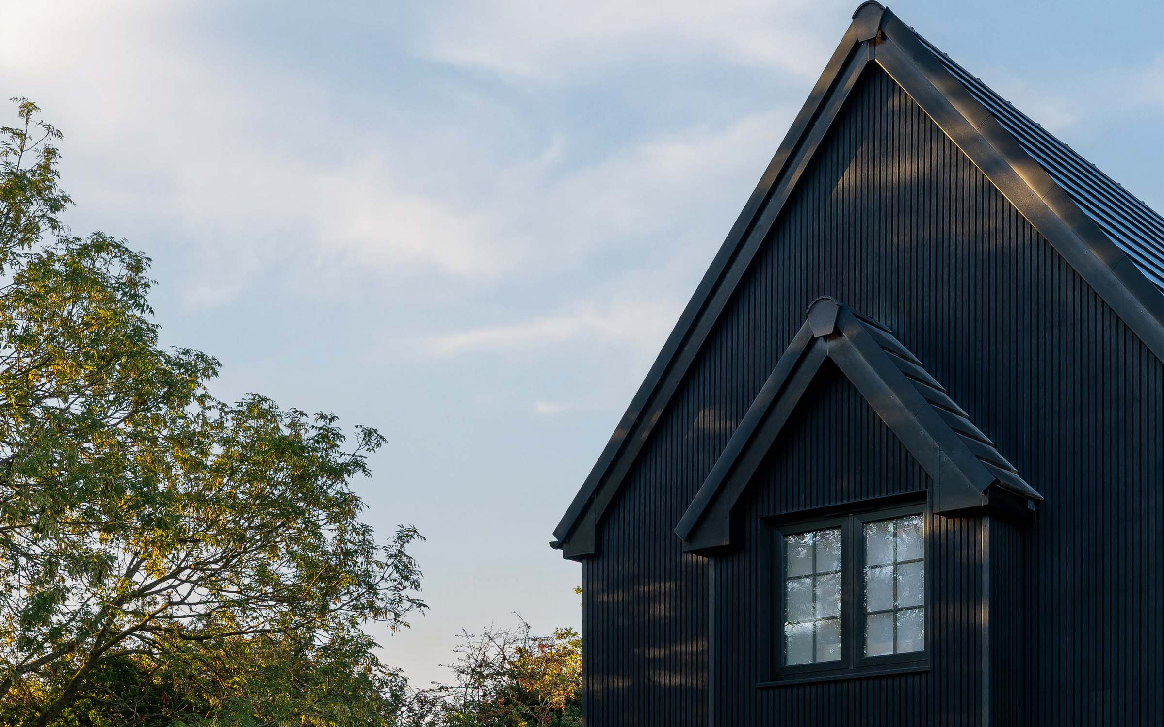 NeoTimber Slatted Charcoal Cladding
