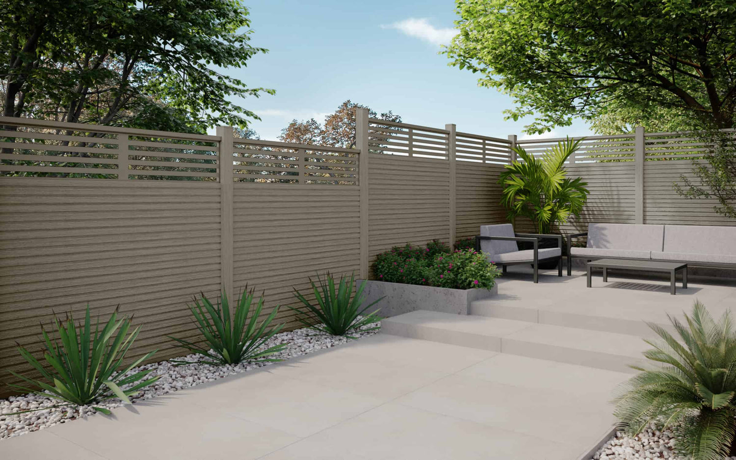composite fencing ideas