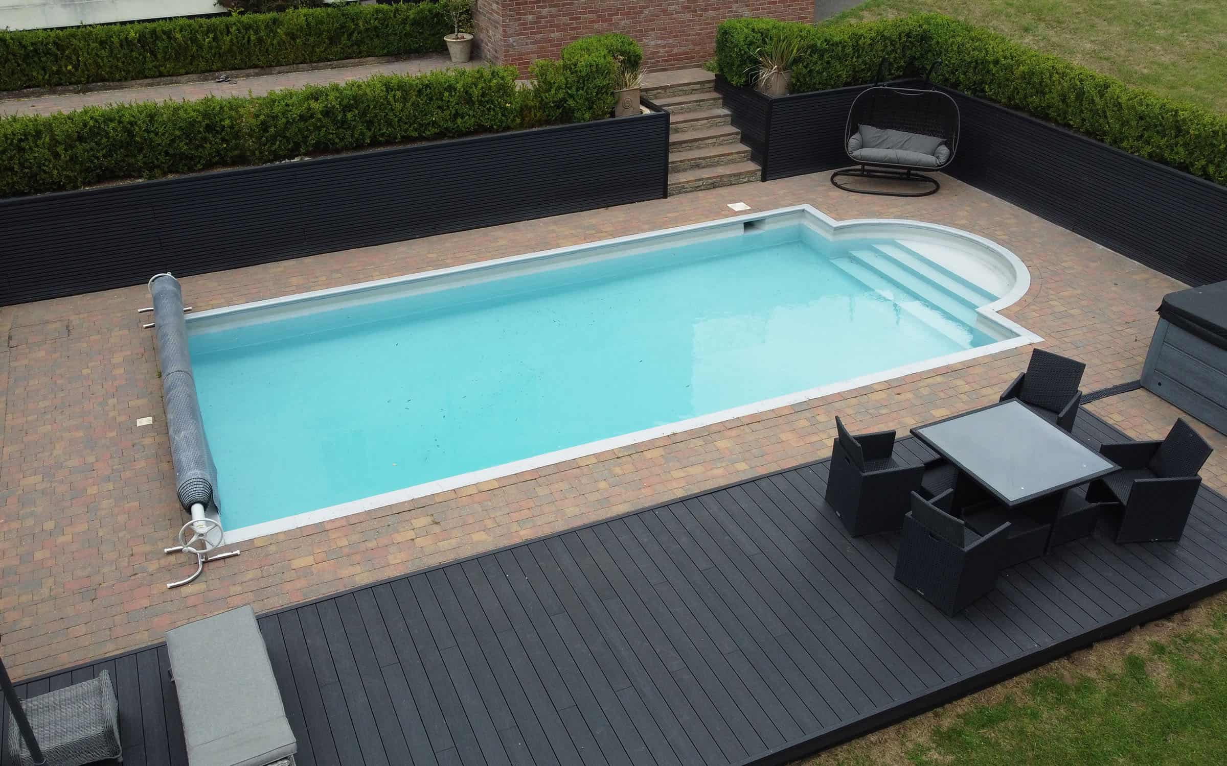 modern residential slatted cladding