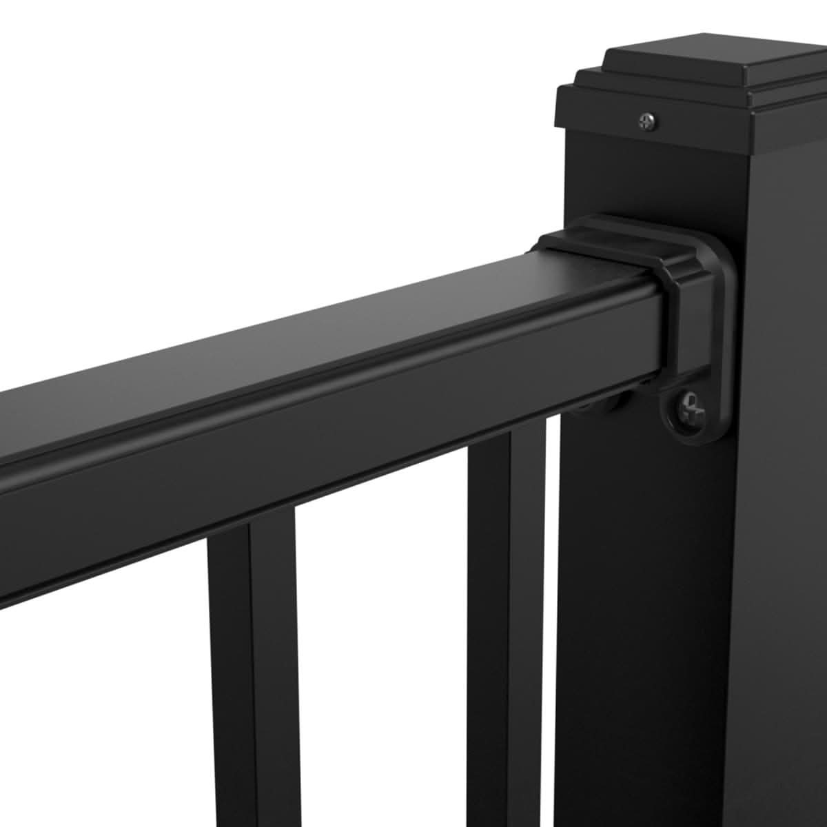 Aluminium Straight Spindle Railing Detail