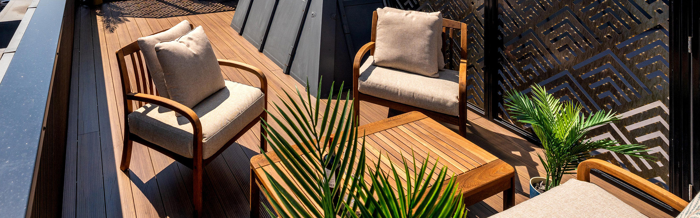 neotimber fire-rated aluminium deck boards