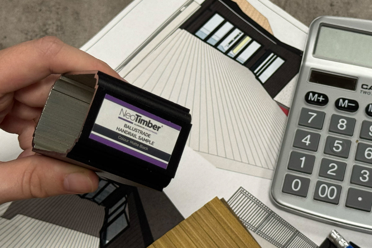 NeoTimber Aluminium Balustrades Calculator - Design your balustrade layout