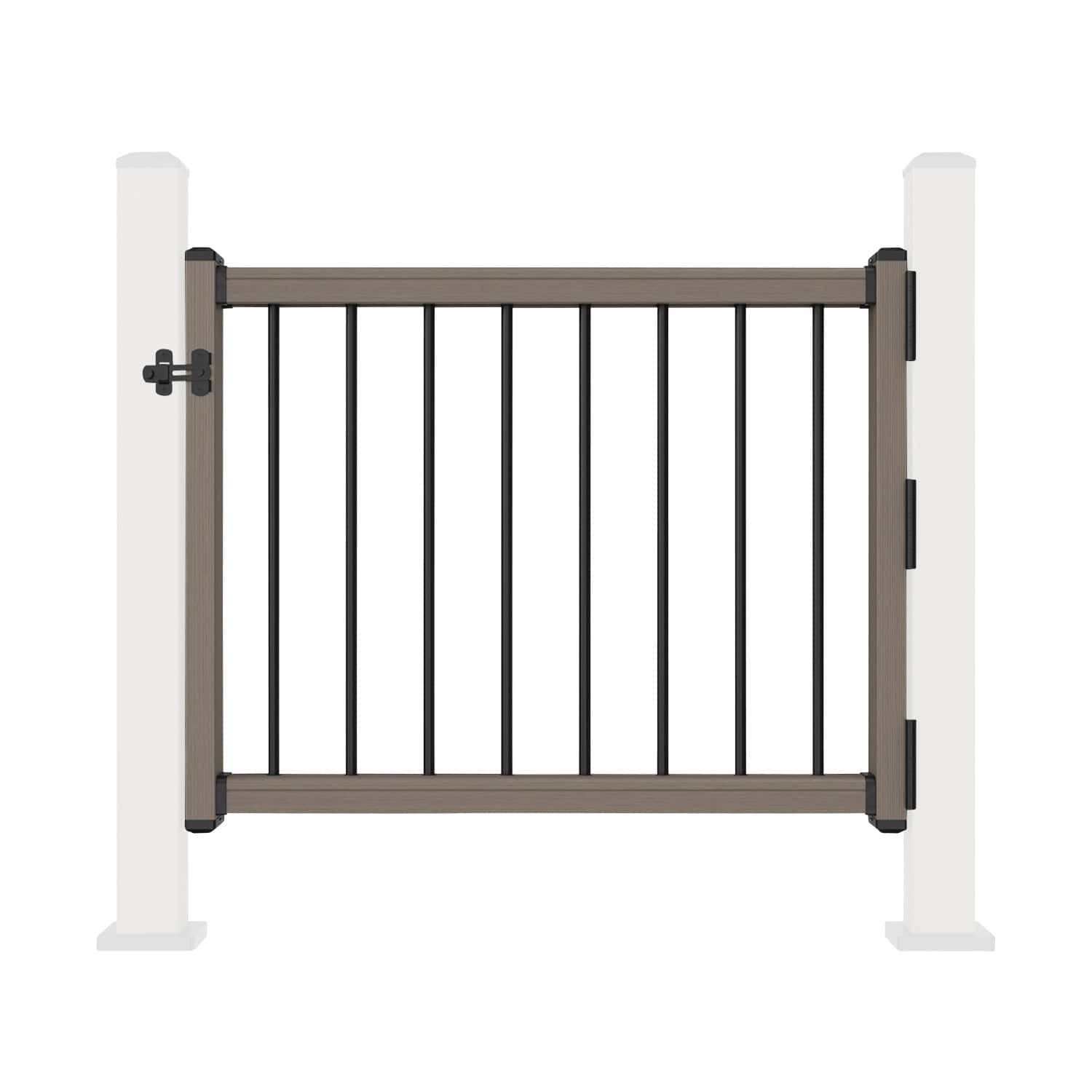 Antique Balustrade Gate Front On