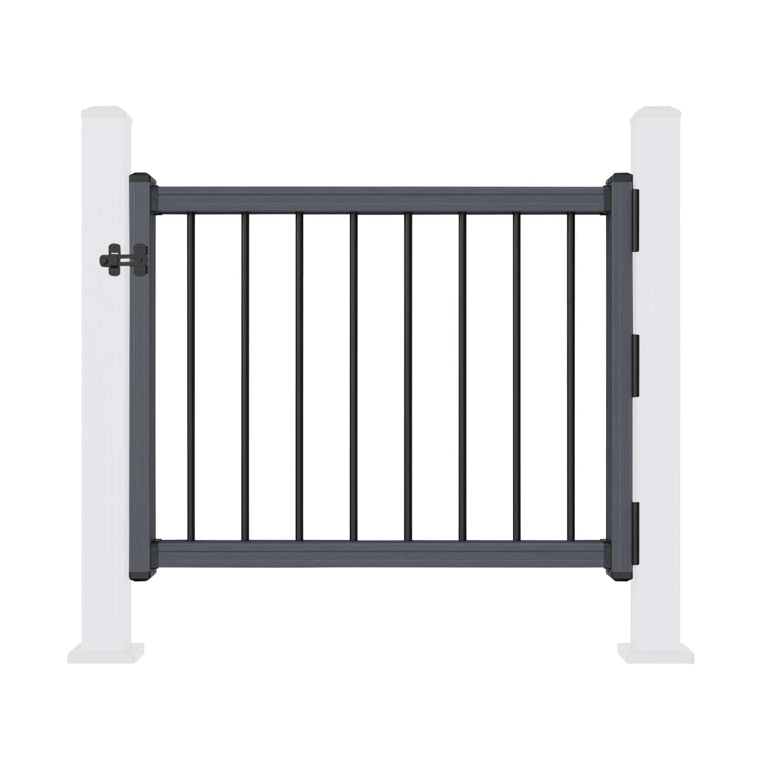 Grey Balustrade Gate
