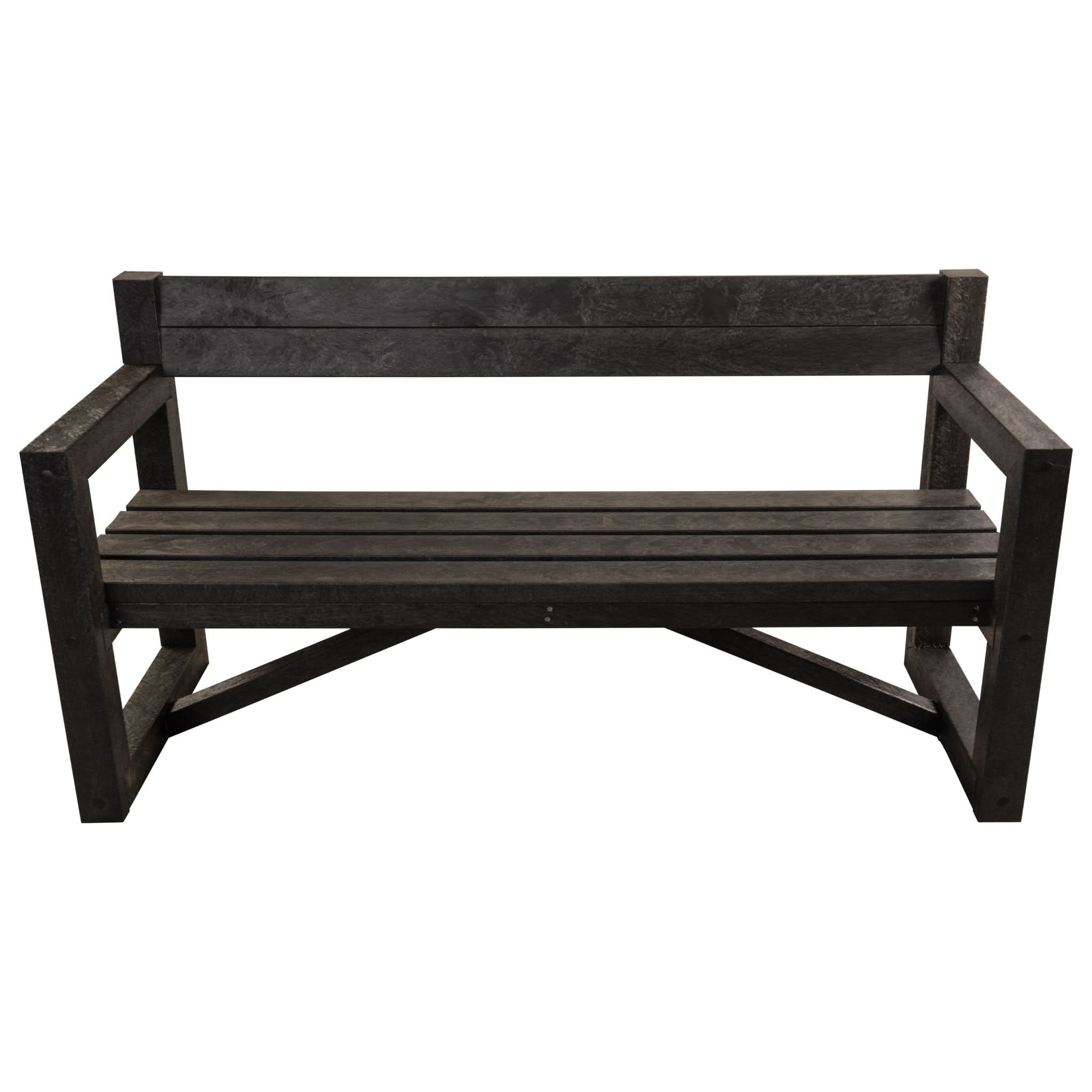 Recycled Plastic City Bench