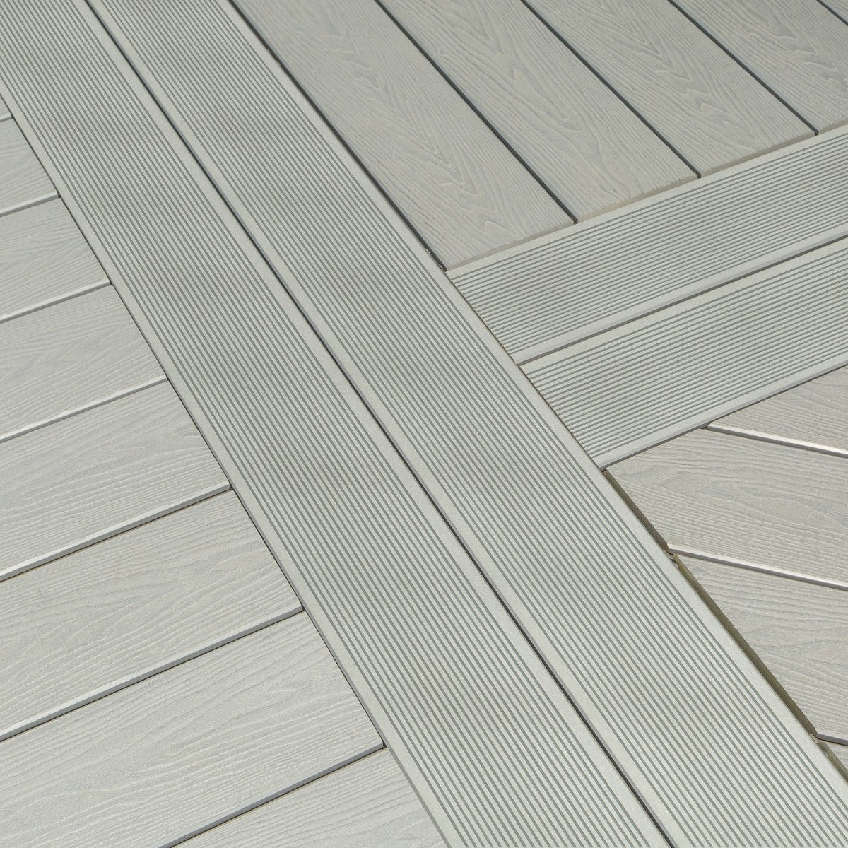 NeoTimber Classic Solid Composite Deck Board - Grey decking