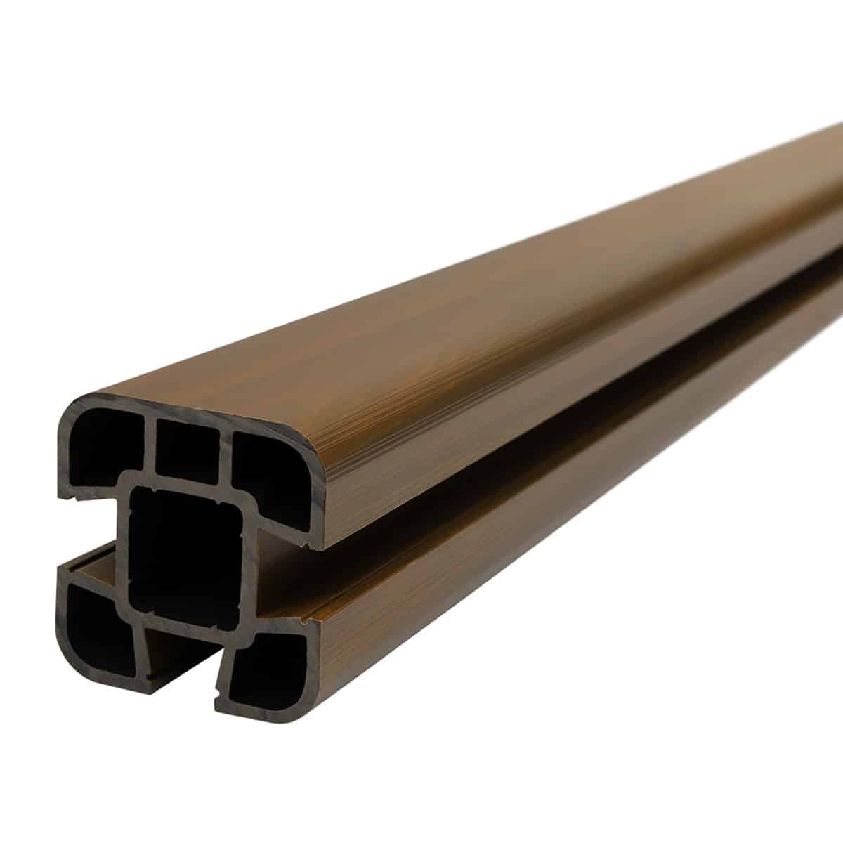Teak 1.8m Composite Fence Post