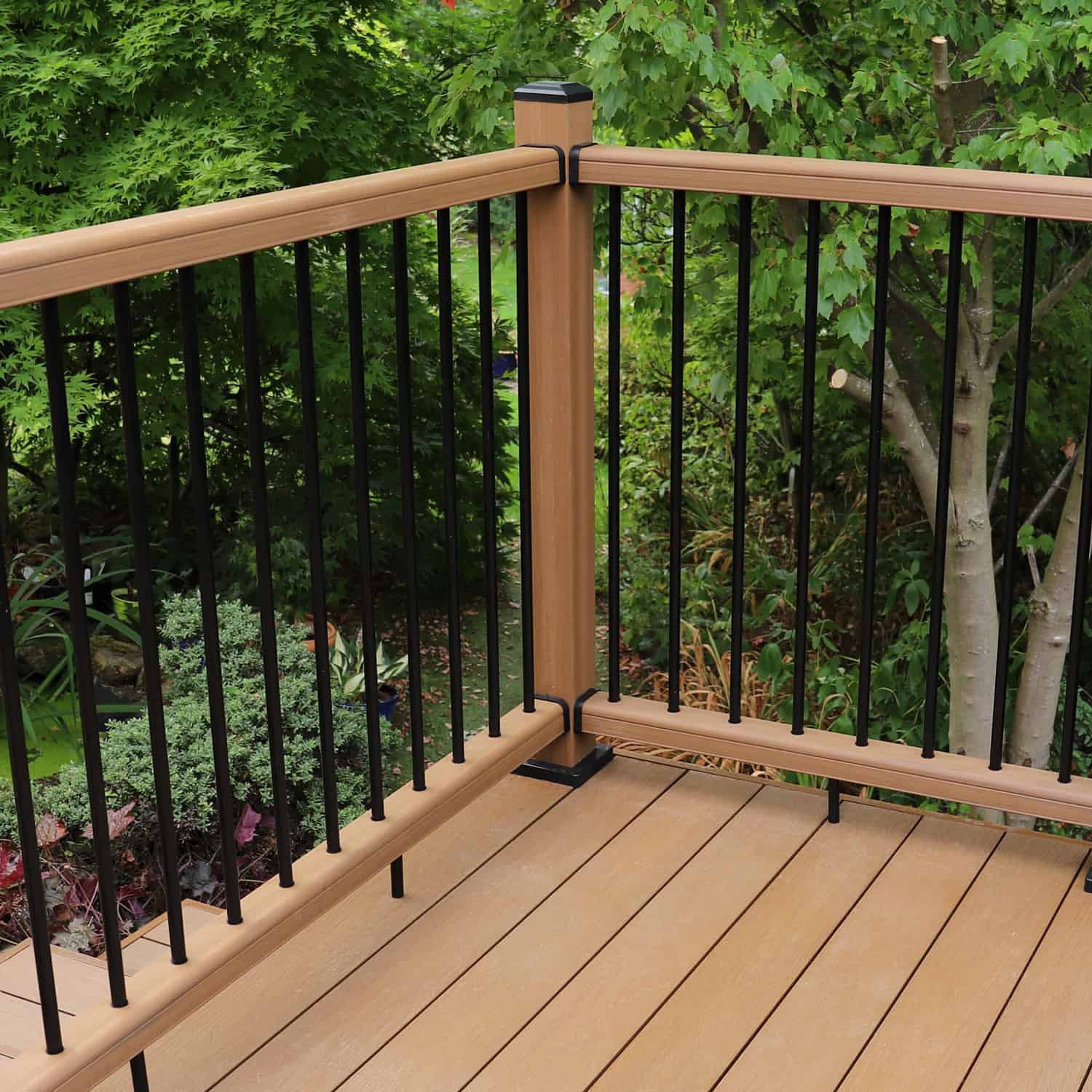 NeoTimber Composite Straight Balustrade - Strong composite materials