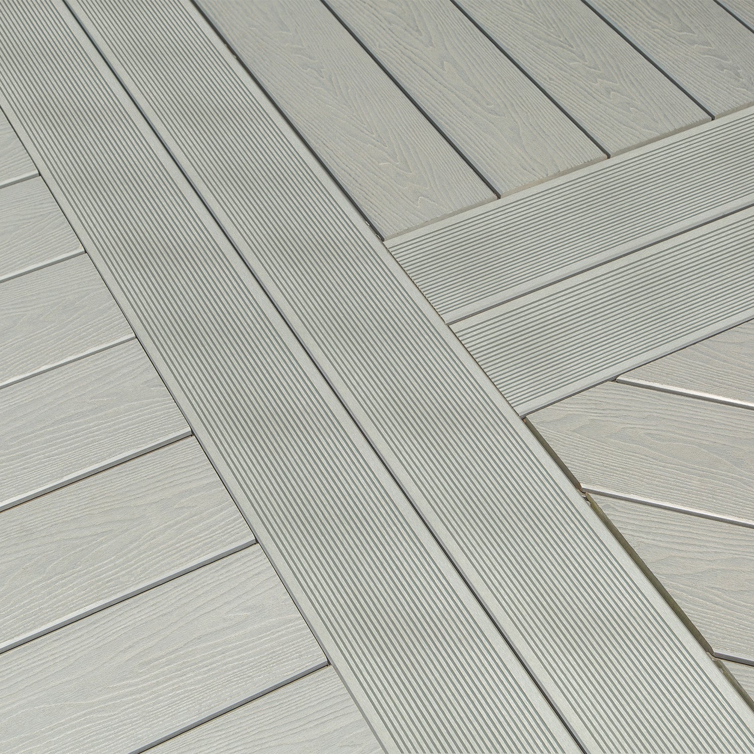 Grey composite deck