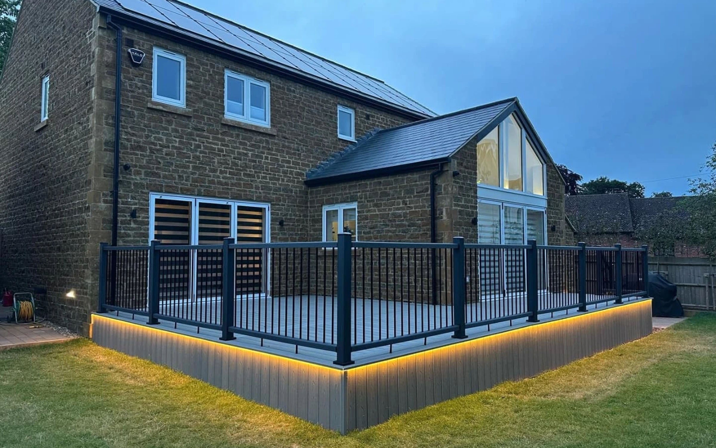 NeoTimber Composite Balustrades - capped composite material
