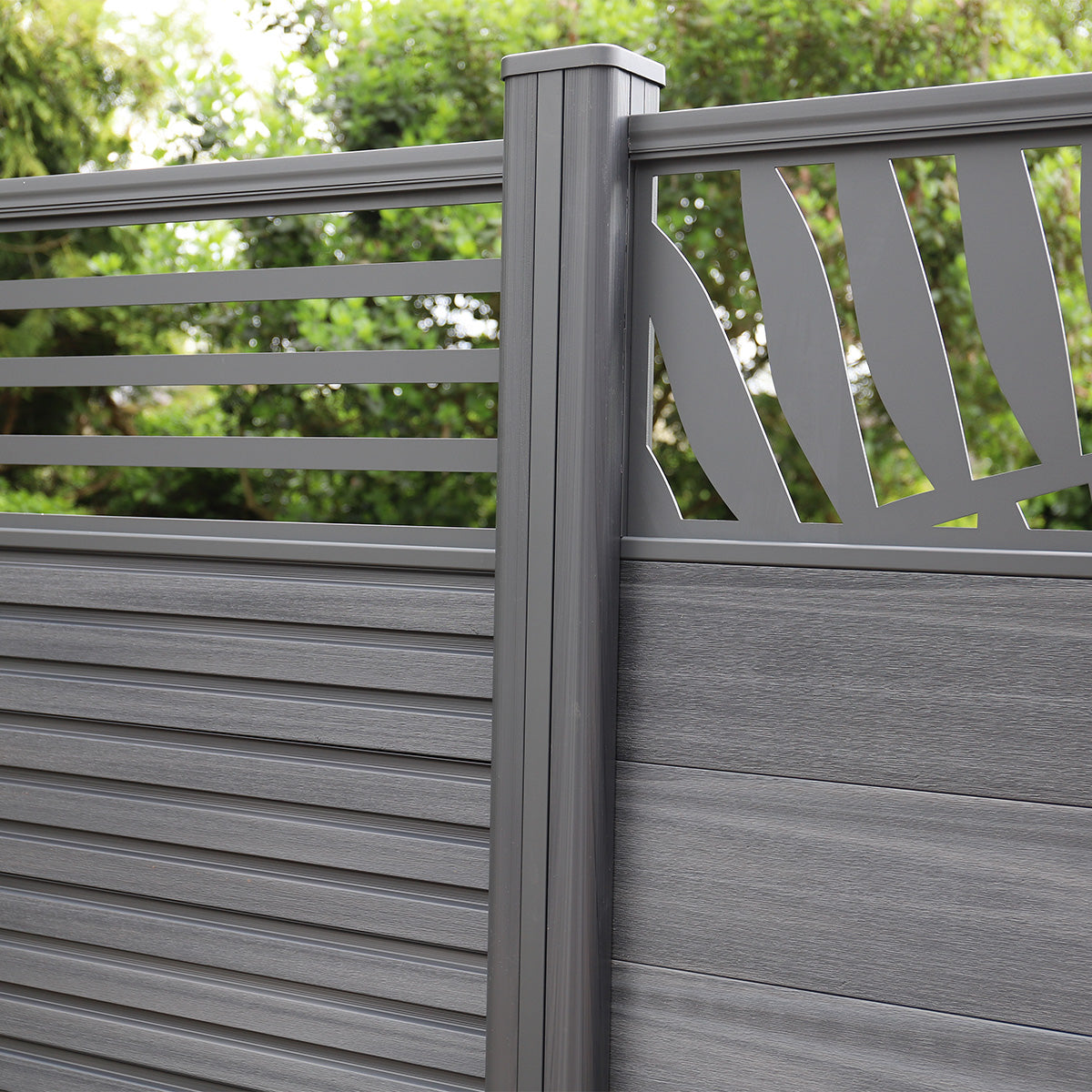 NeoTimber Composite Fencing Samples - product gallery