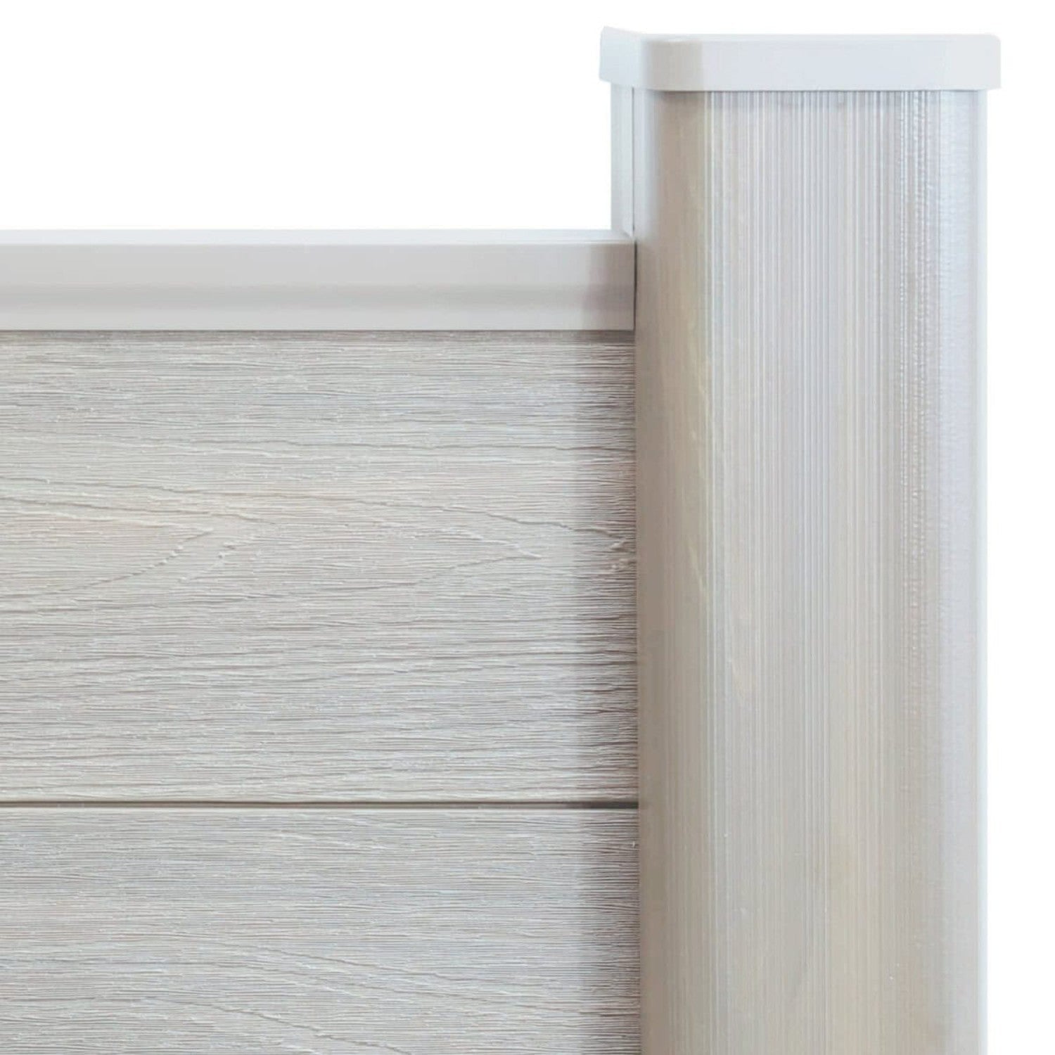 NeoTimber Deluxe Fence Panel Set - Silver birch