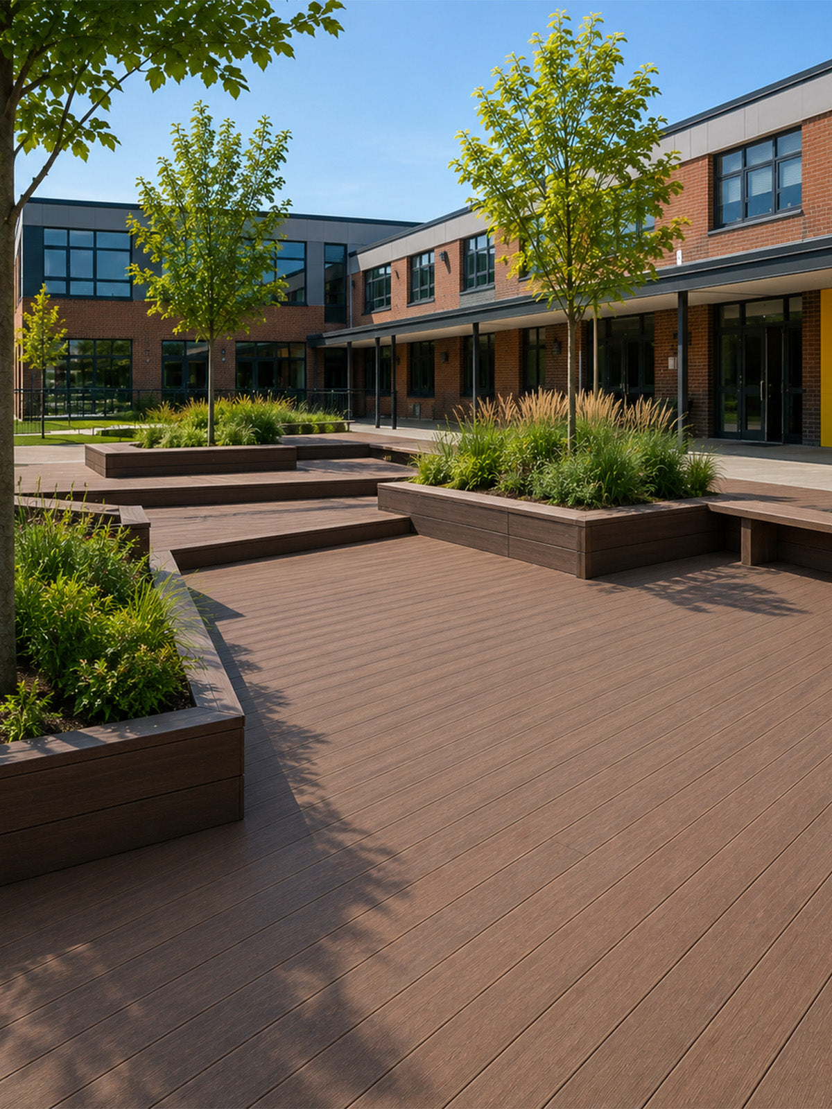 Education Sector - decking for schools