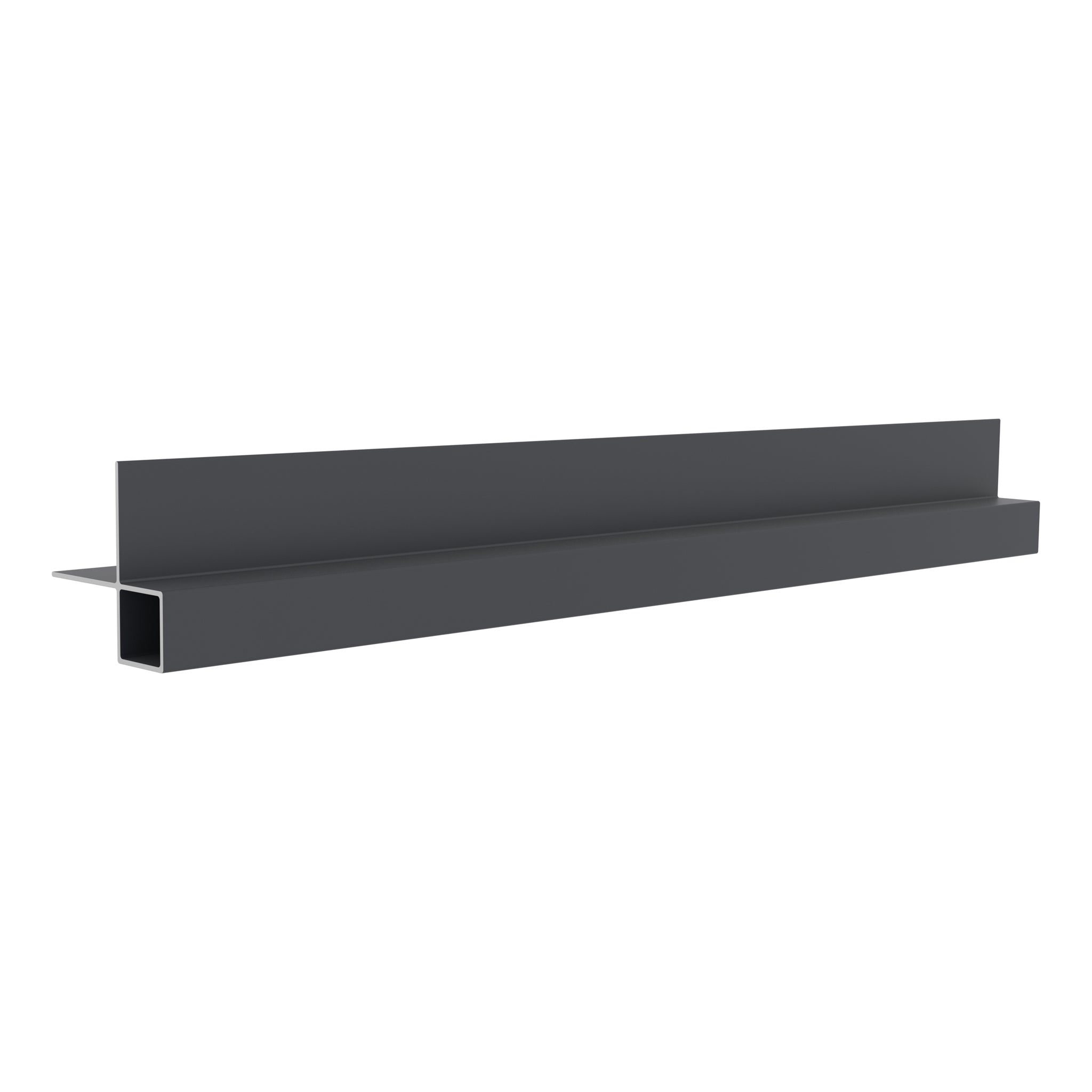 NeoTimber Classic & Deluxe Composite Cladding External Trim – Chocolate – Angled Close Up