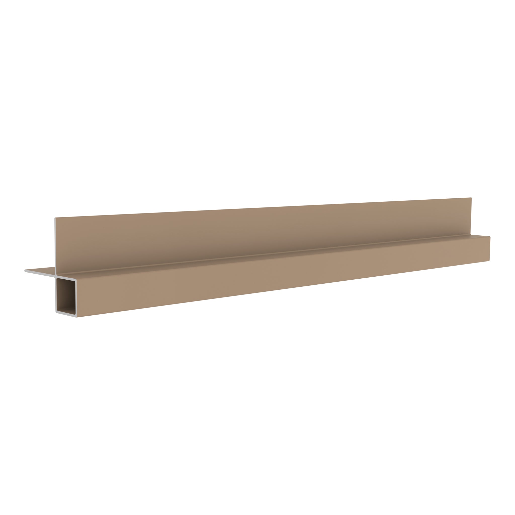 NeoTimber Classic & Deluxe Composite Cladding External Trim – Oak – Angled Close Up