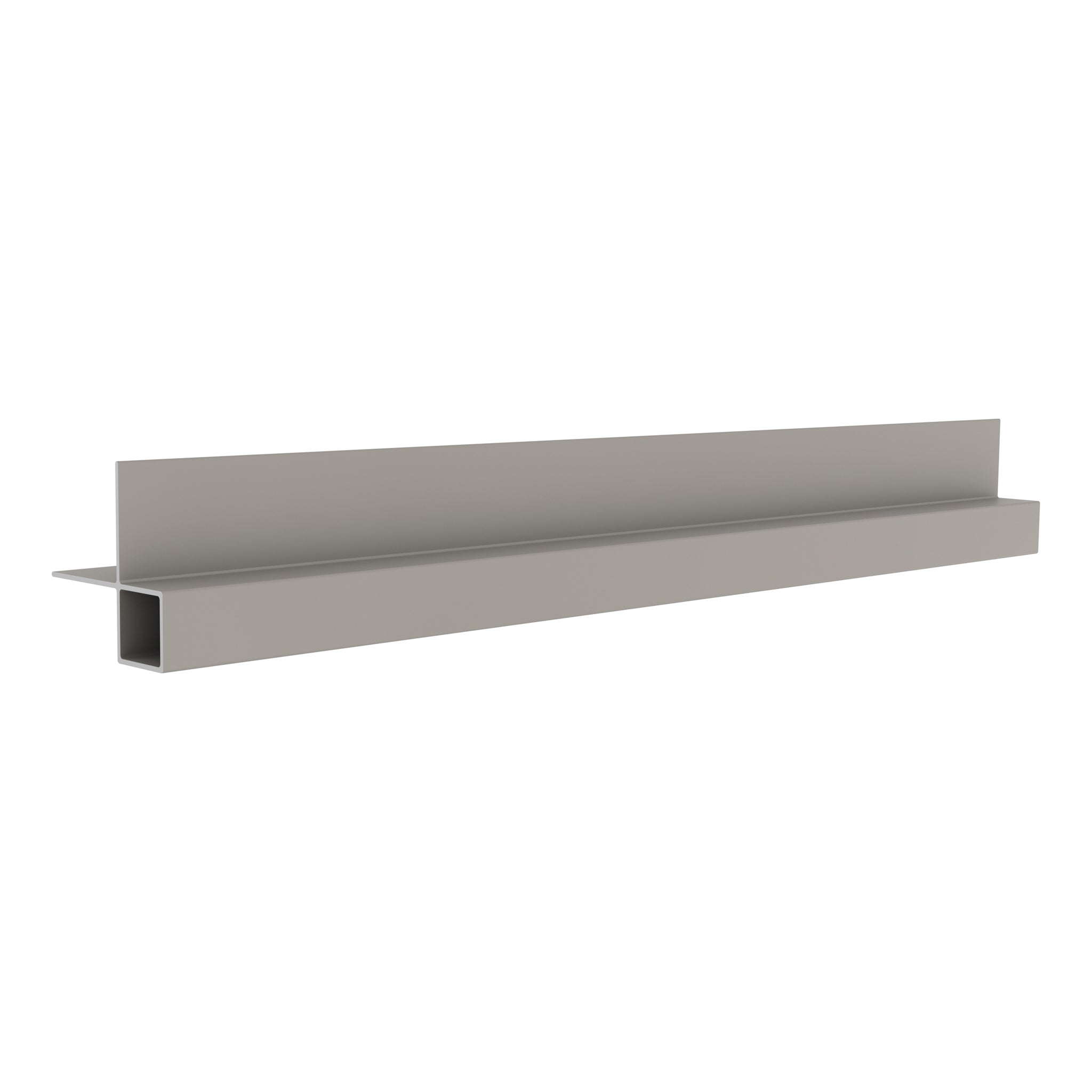 NeoTimber Classic & Deluxe Composite Cladding External Trim – Silver Birch – Angled Close Up