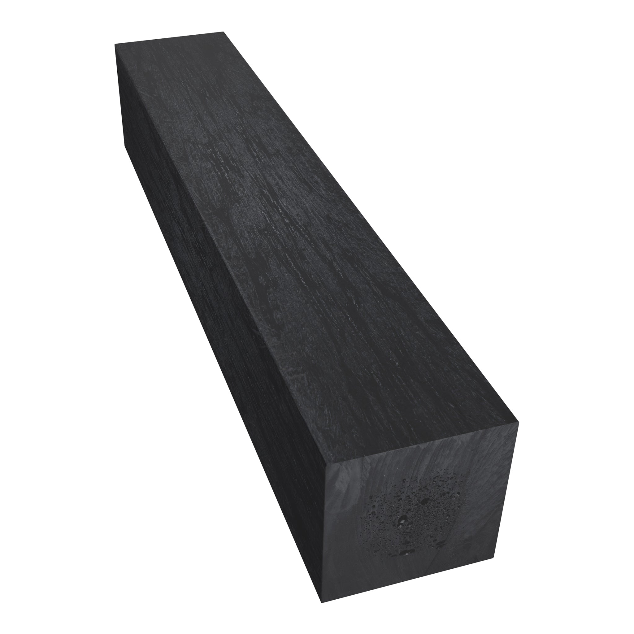 NeoTimber Composite Decking Recycled Plastic Deck Post – Grey – Angled Close Up
