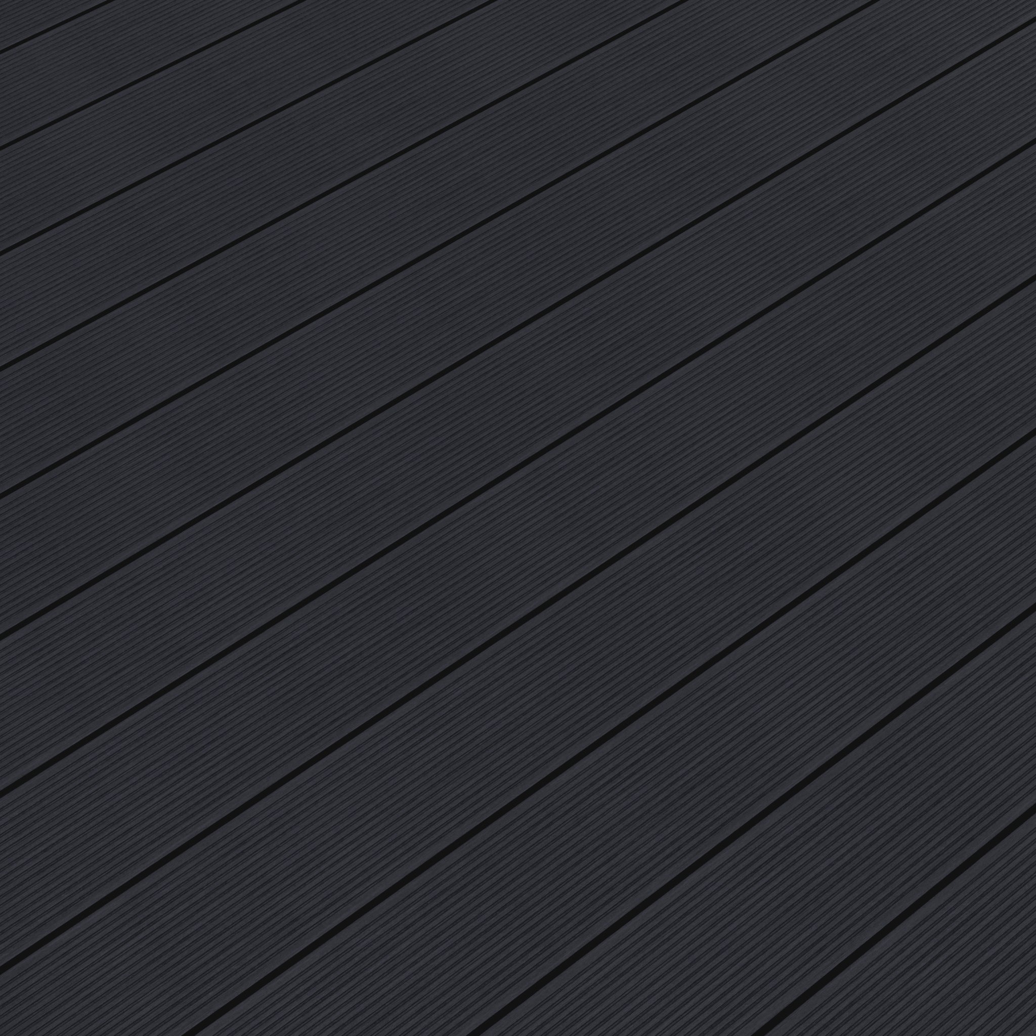 NeoTimber Deluxe Hollow Composite Decking – Grey – Surface Texture Detail - Grooved