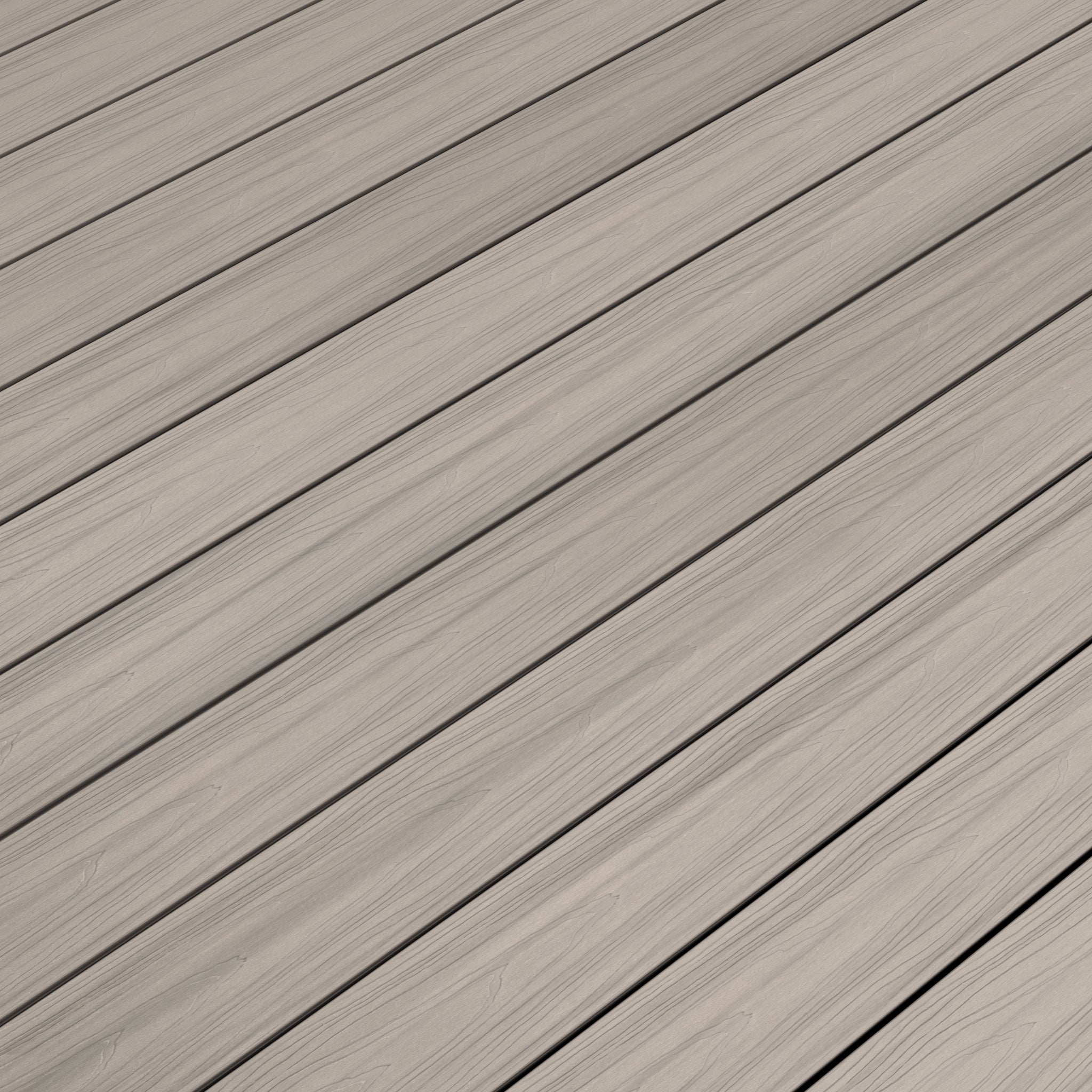 NeoTimber Deluxe Solid Composite Decking – Ash White – Surface Texture Detail