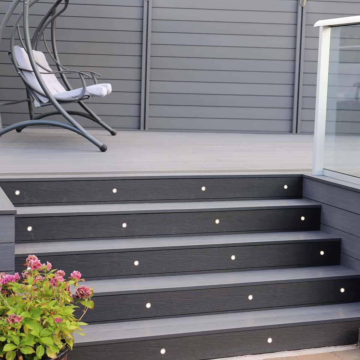 Fitted LED decking Lights