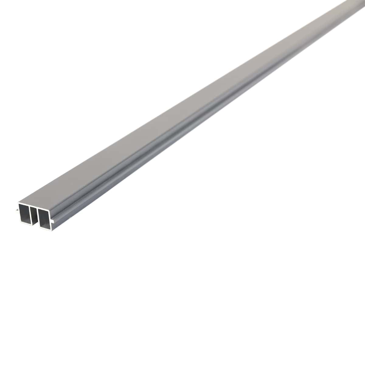 2.4m Composite Fence Post Insert Grey