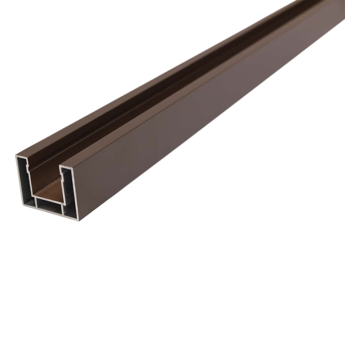 Concrete Fence Post Insert Chocolate