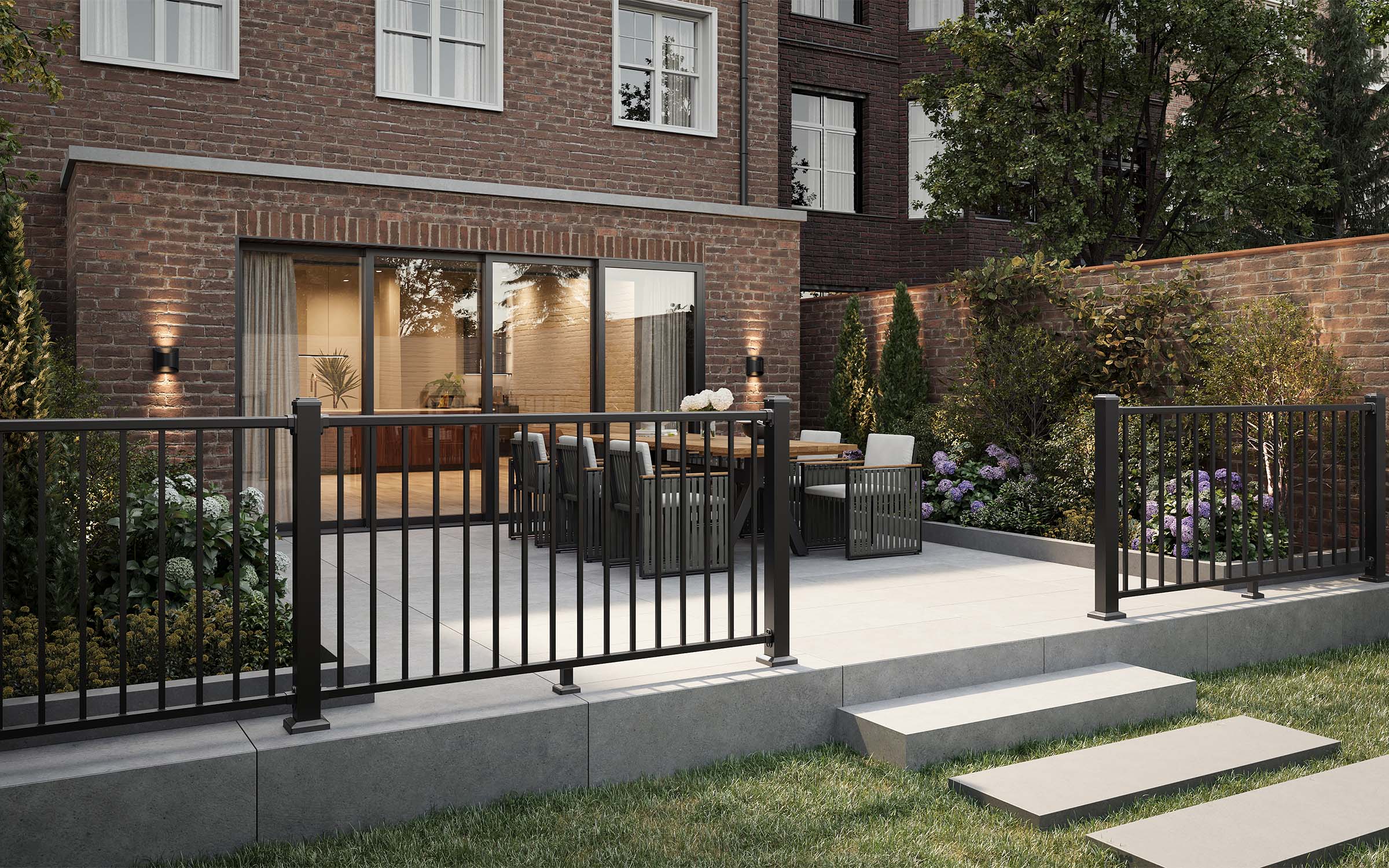 Aluminium balustrades gallery