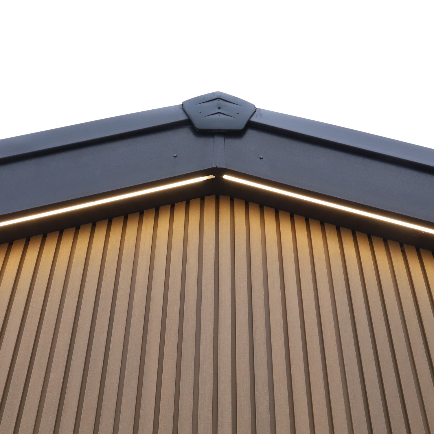 NeoTimber Slatted Oak Composite Cladding