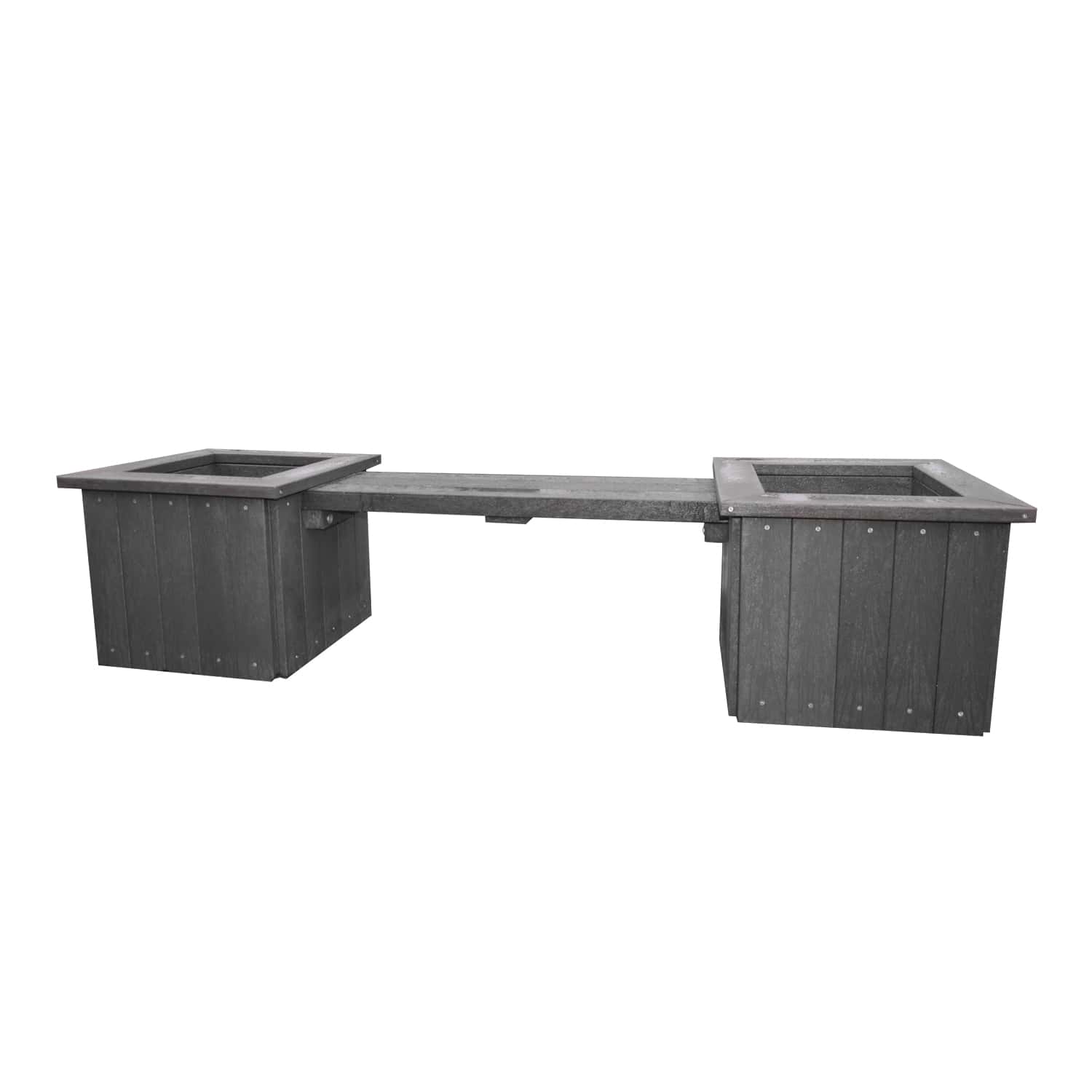 Planter Bench Black