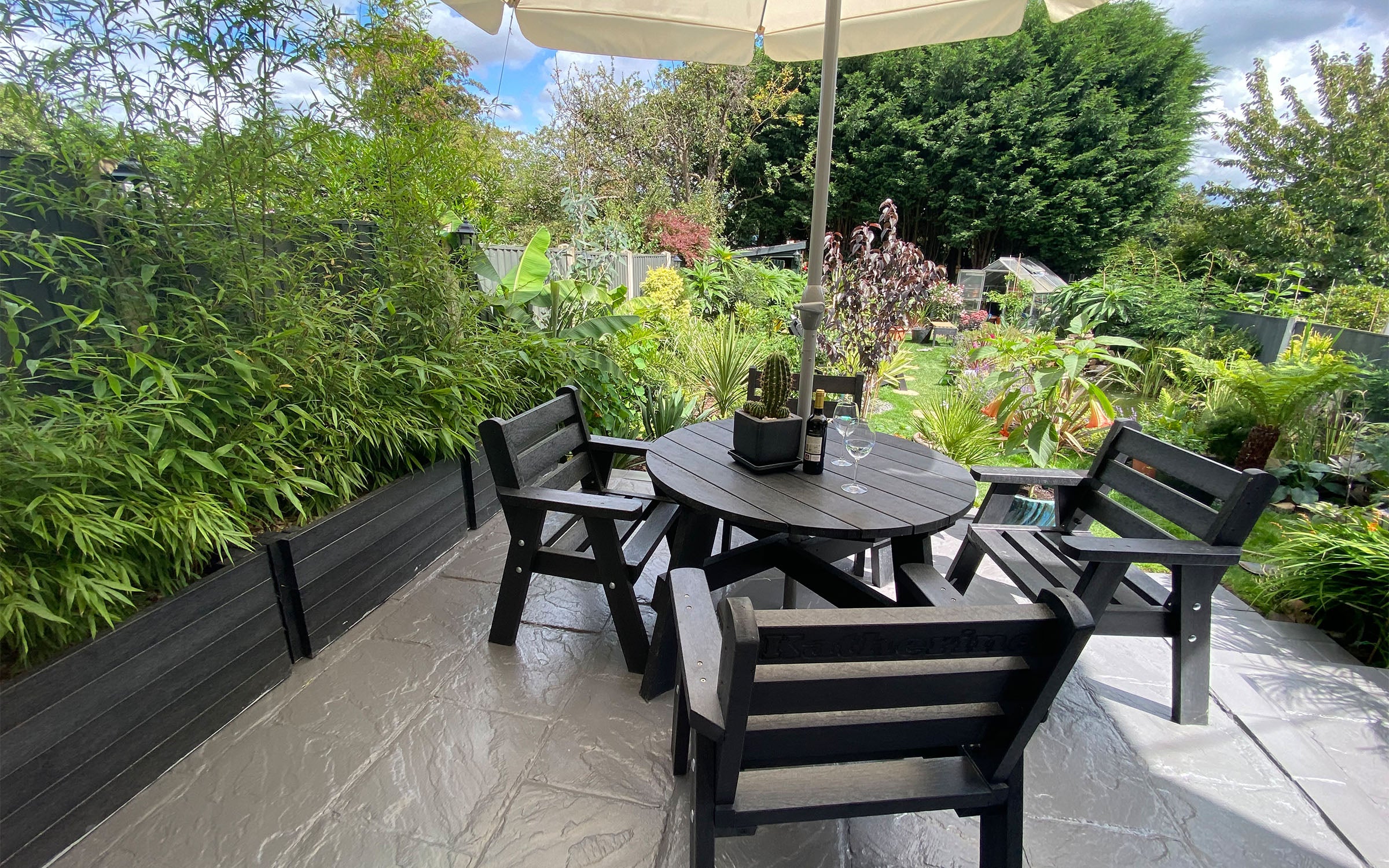 NeoTimber Recycled Plastic Furniture - Terrace set