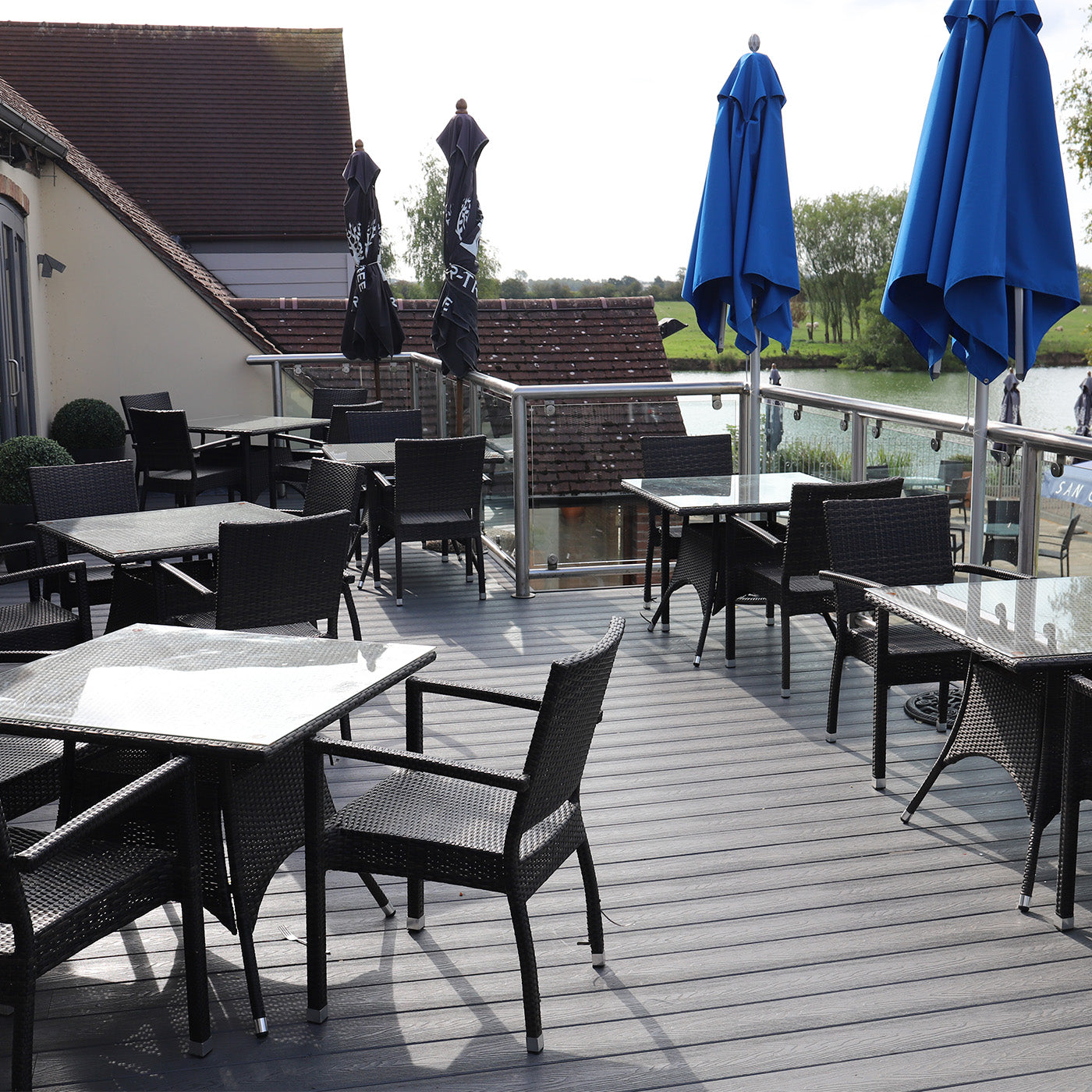 Retail Sector - Decking for terrace areas