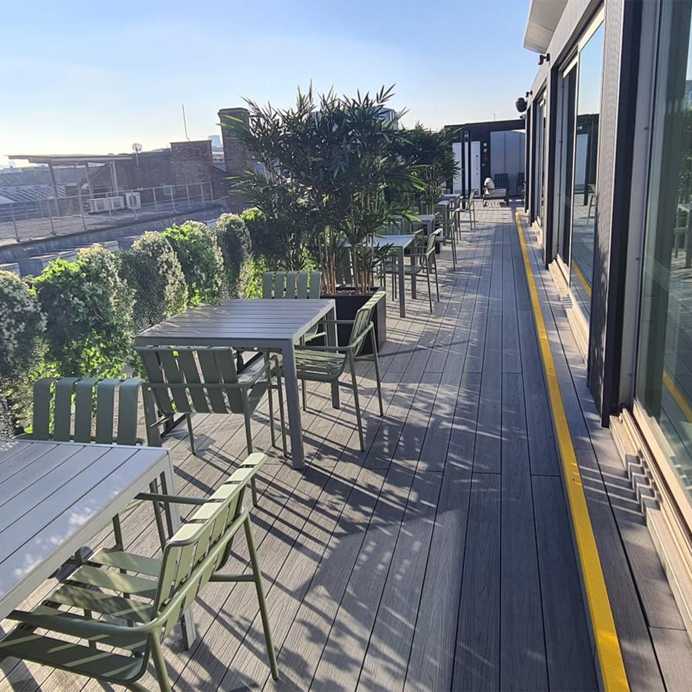 Commercial Sector - Decking for rooftops