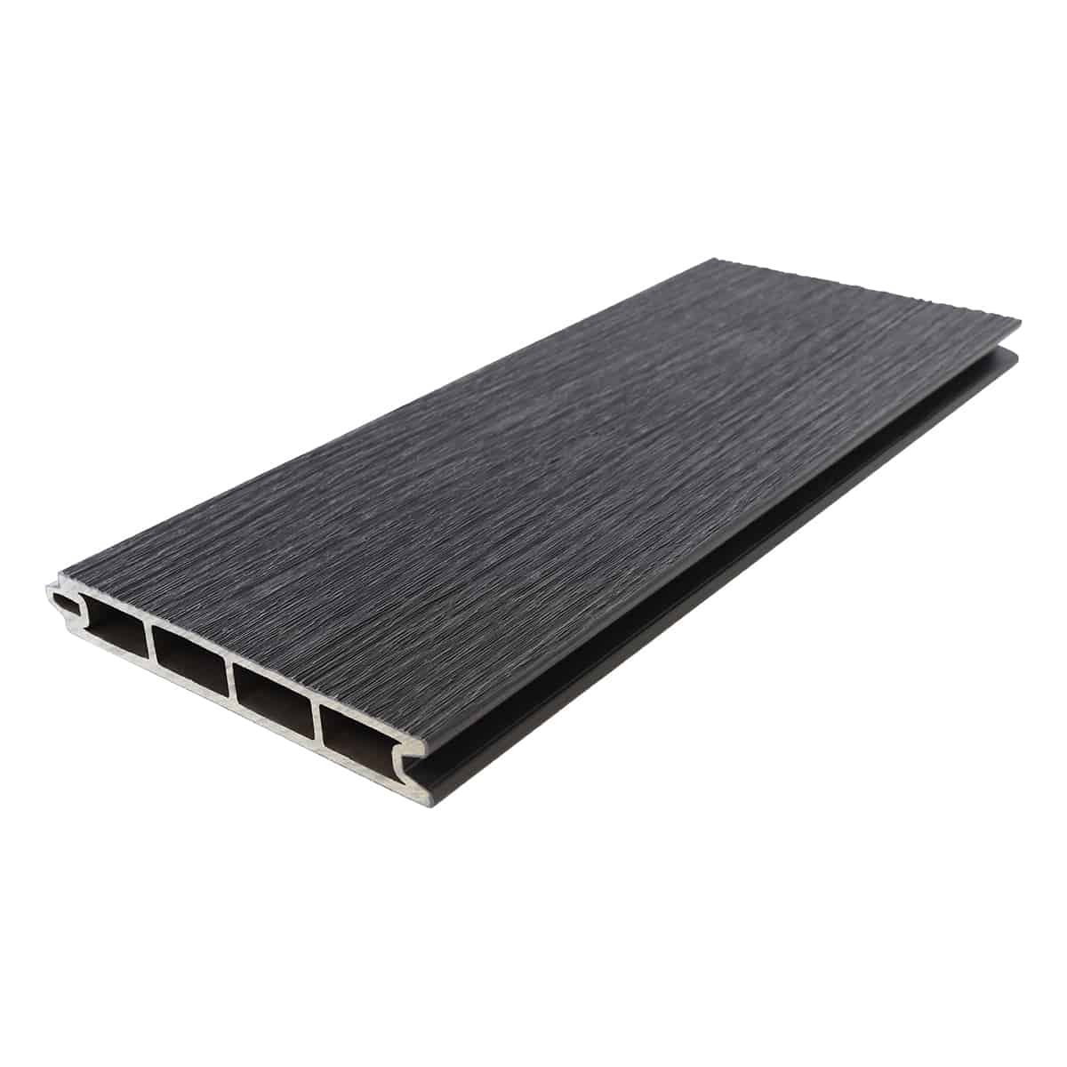 Charcoal Deluxe Composite Fence Board