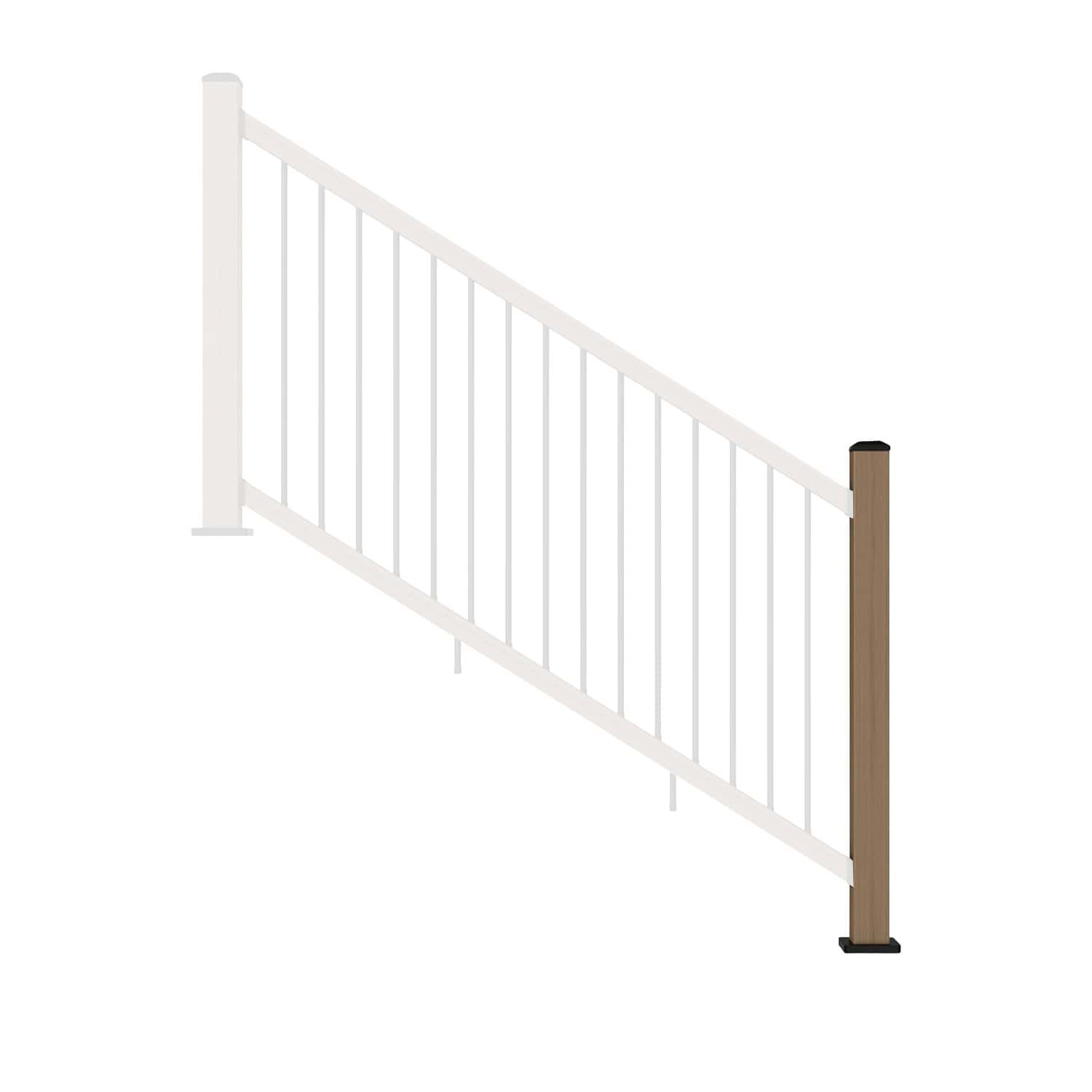 Oak Balustrade Stair Post
