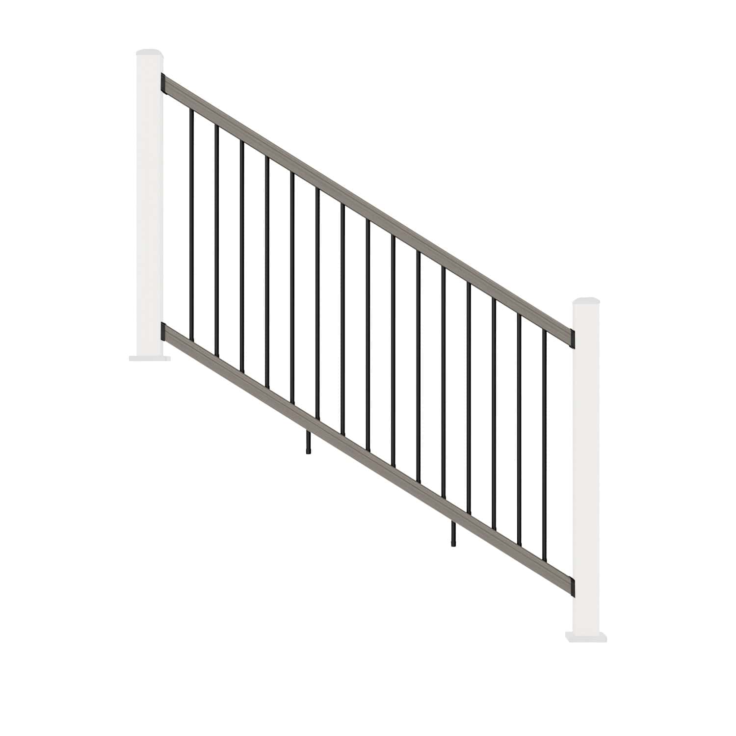 Balustrade Stair Railing Silver Birch