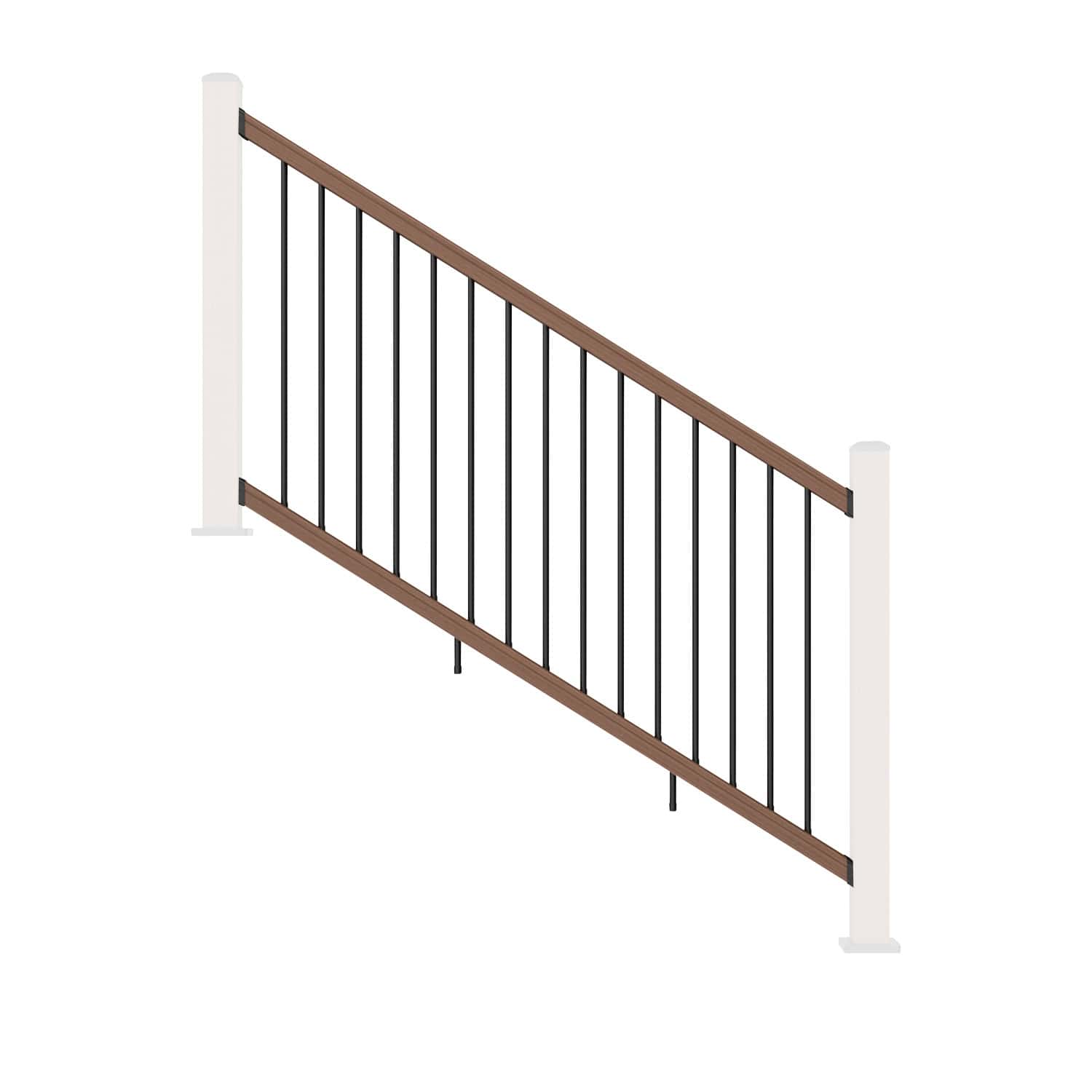 Teak Balustrade Stair Railing 