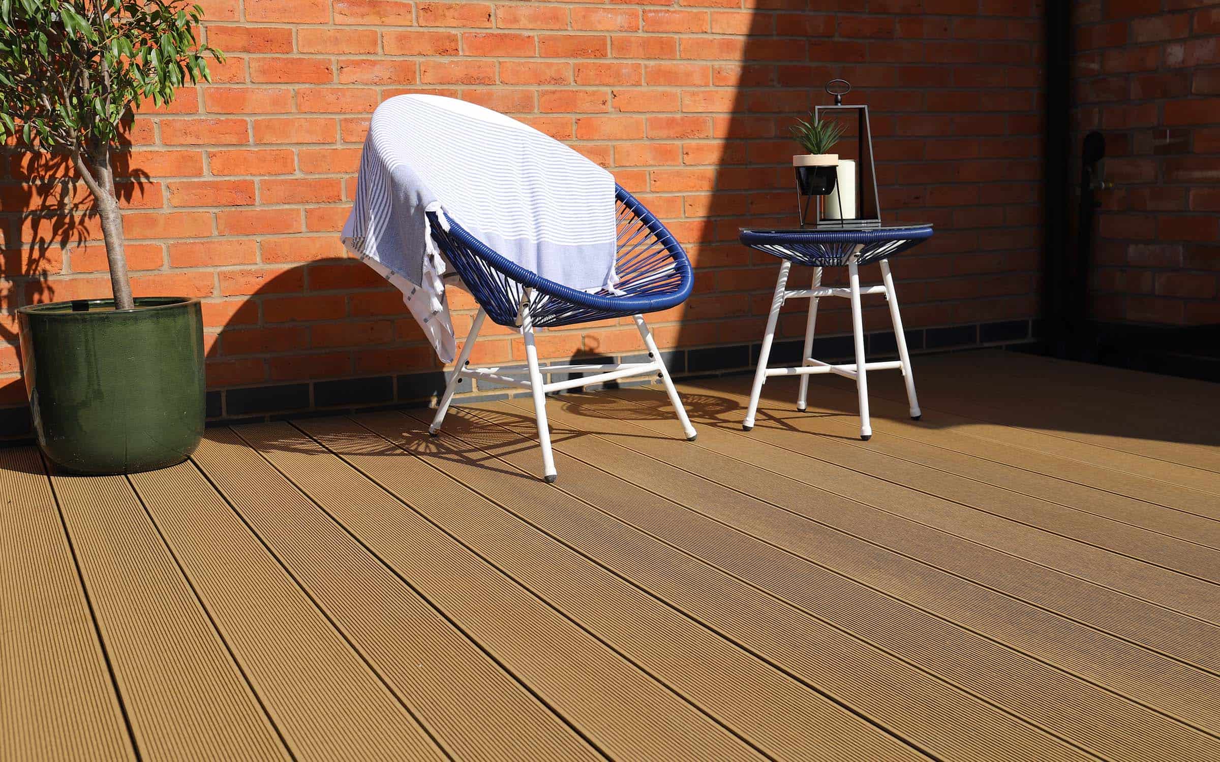 NeoTimber Classic Hollow Deck Board - Grooved finish