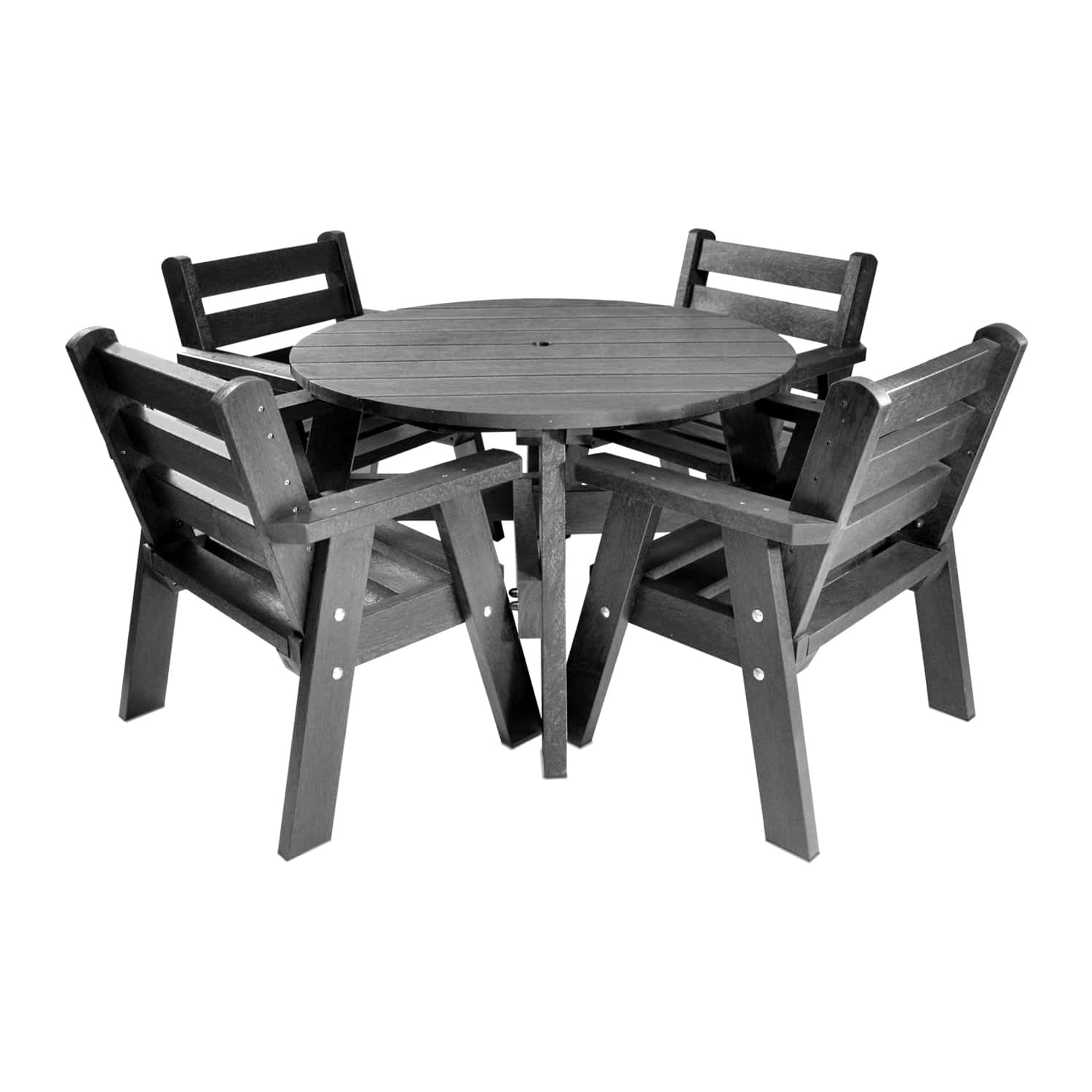 Recycled Plastic Terrace Table & Chair Set