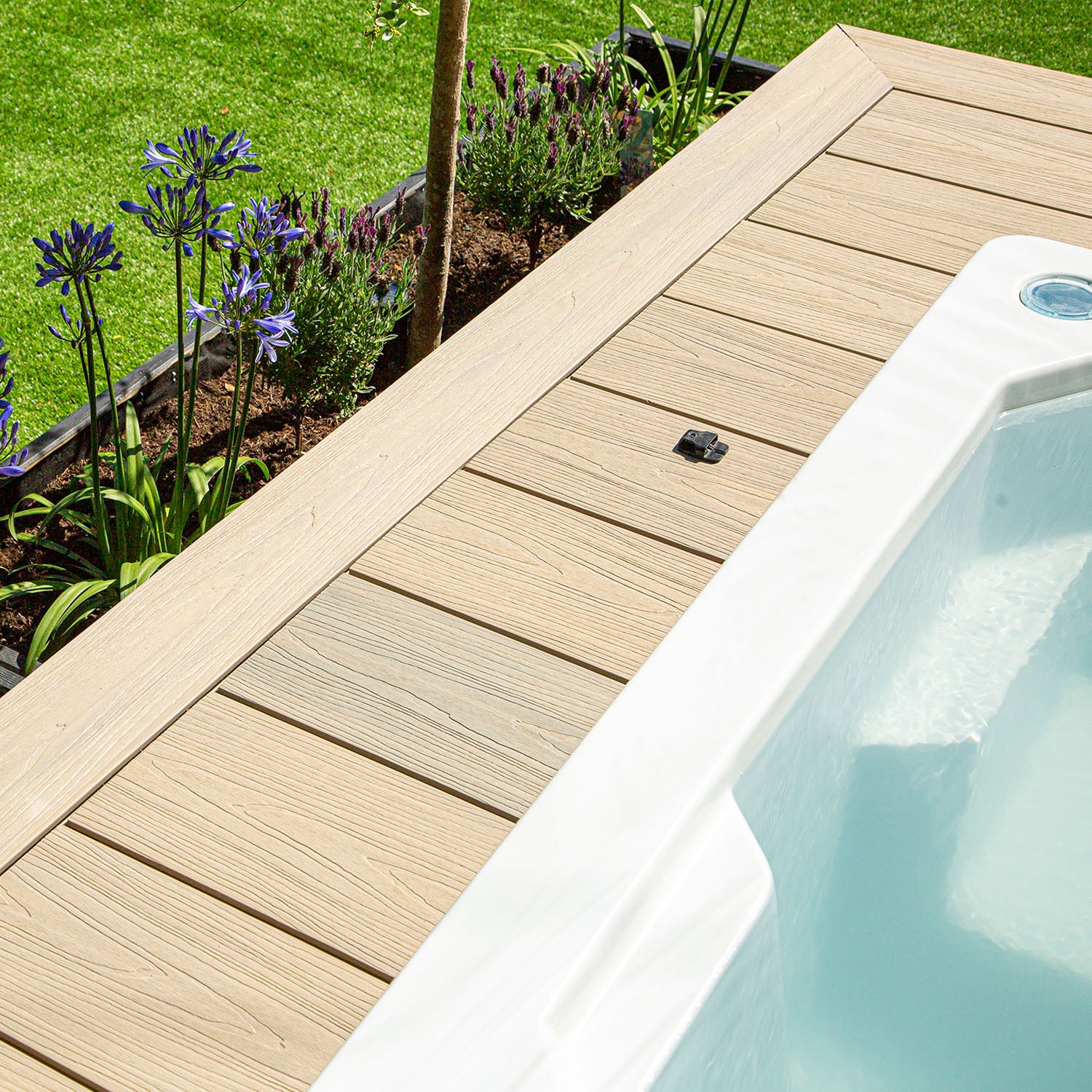 Deluxe Wide Composite Deck Board - Strength and stability