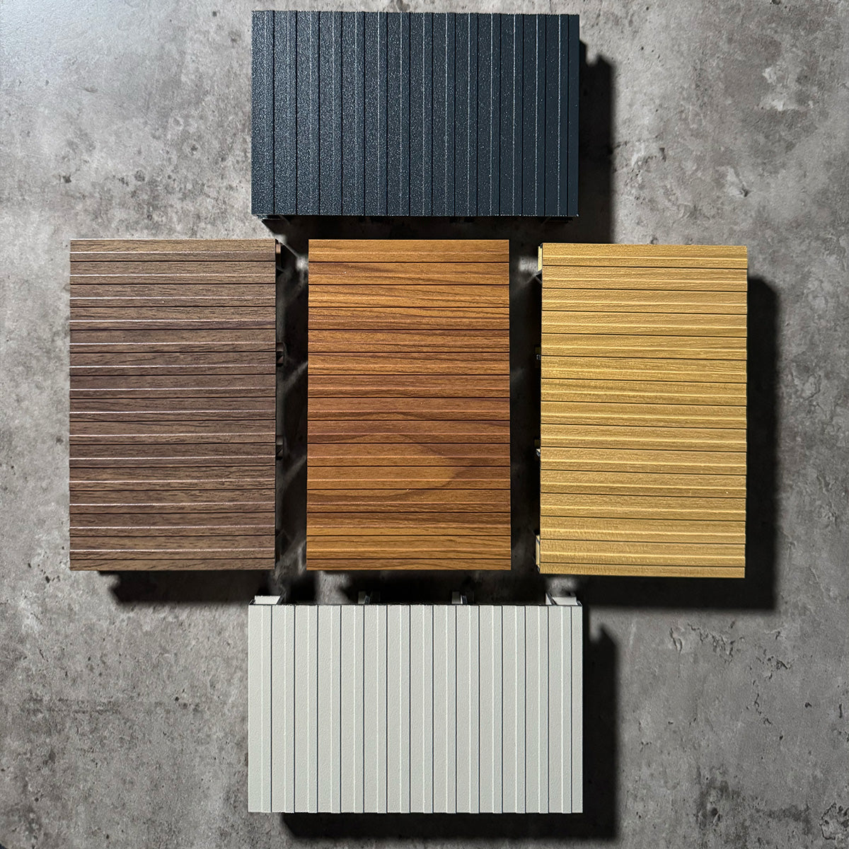 NeoTimber Aluminium Decking Calculator - Order complimentary samples