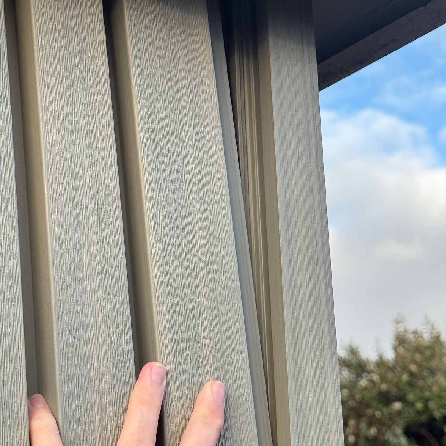 Board & Batten Slatted Composite Cladding Board - Simple installation